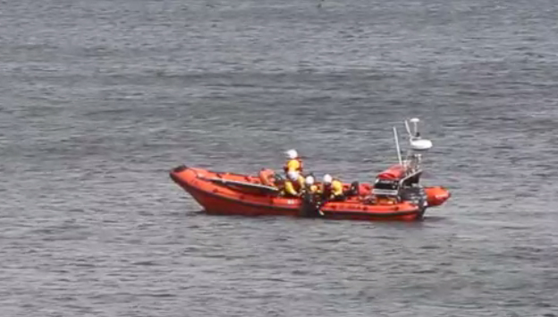 Alongside the casualty and recovery from the sea