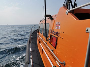 Aboard the training Shannon