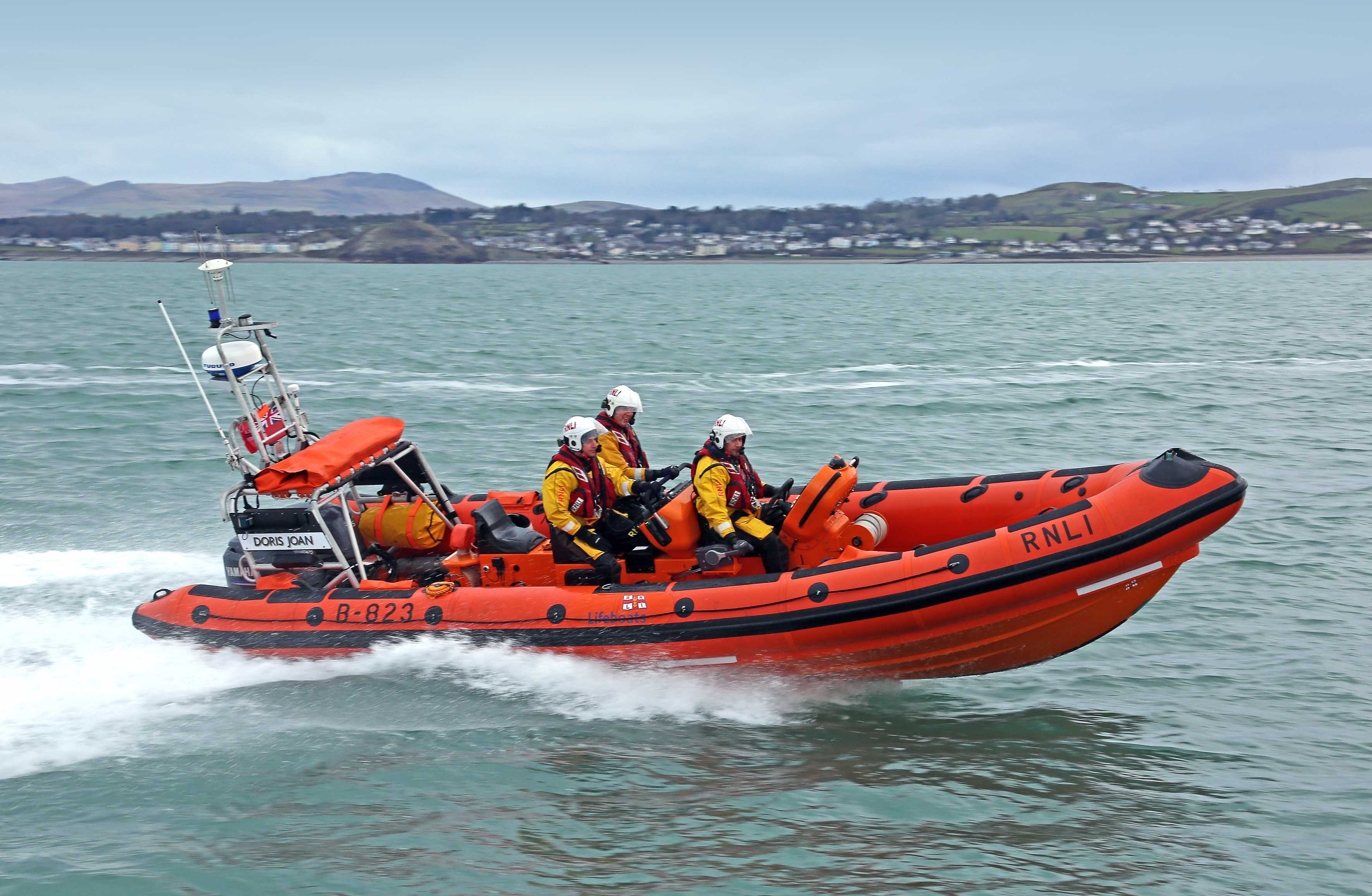 Criccieth RNLI Atlantic 85 Lifeboat, Doris Joan