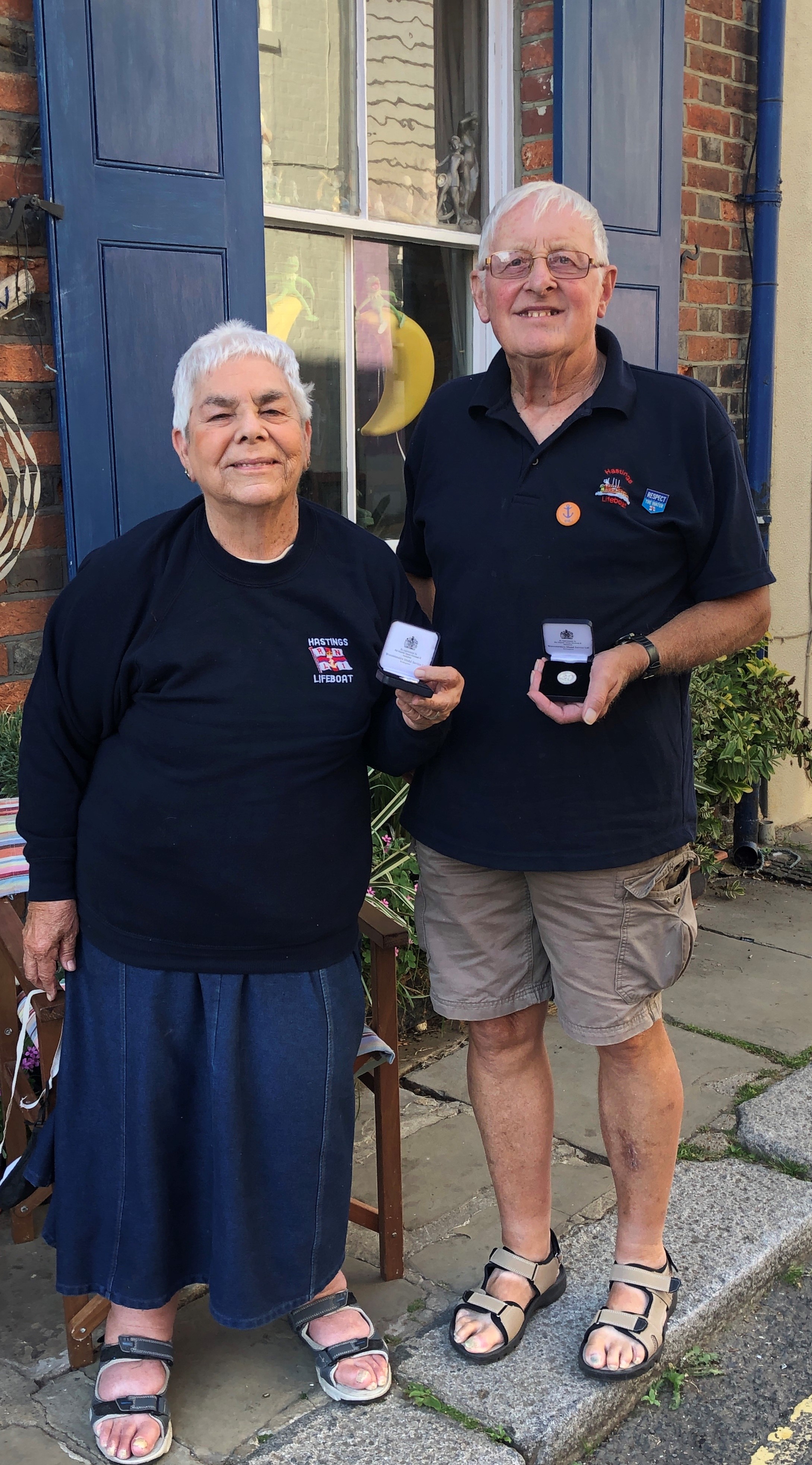 Hastings volunteers Don and Shirley Hawley.