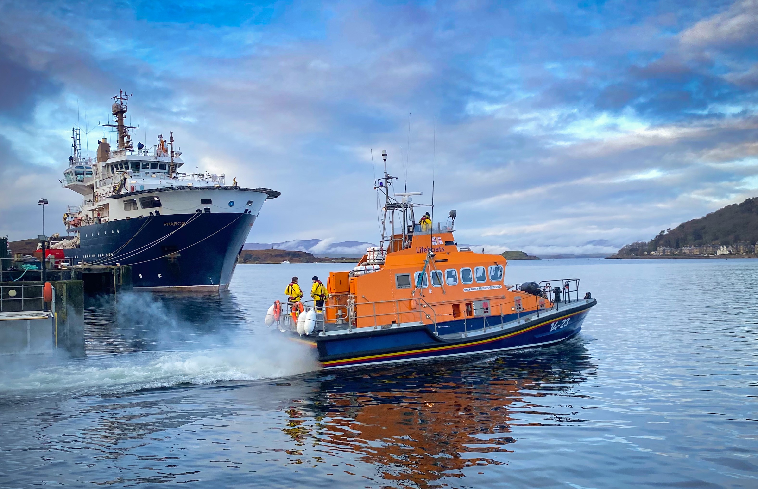 Oban RNLI answer a call