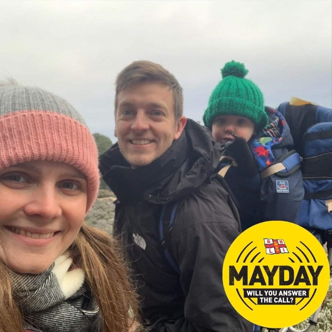 The Underhill family ready to take part in their Mayday Miles 