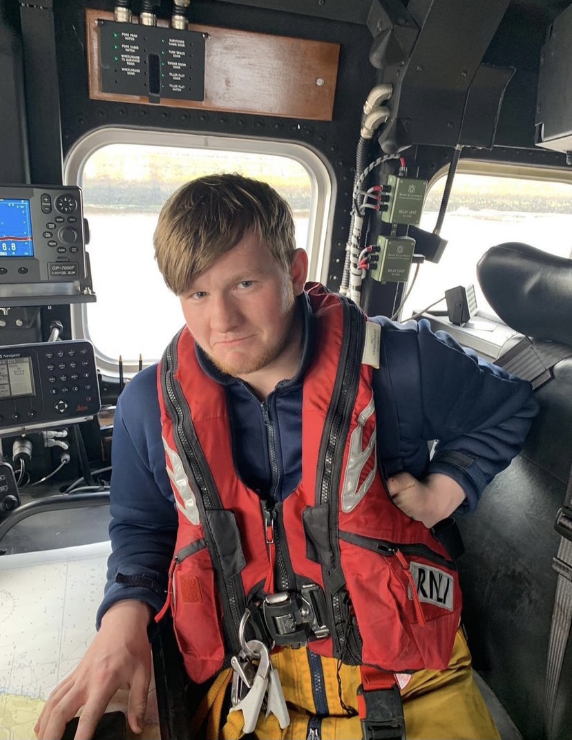 Grant Gregor, pictured on Bon Accord, passes out as youngest mechanic in Aberdeen