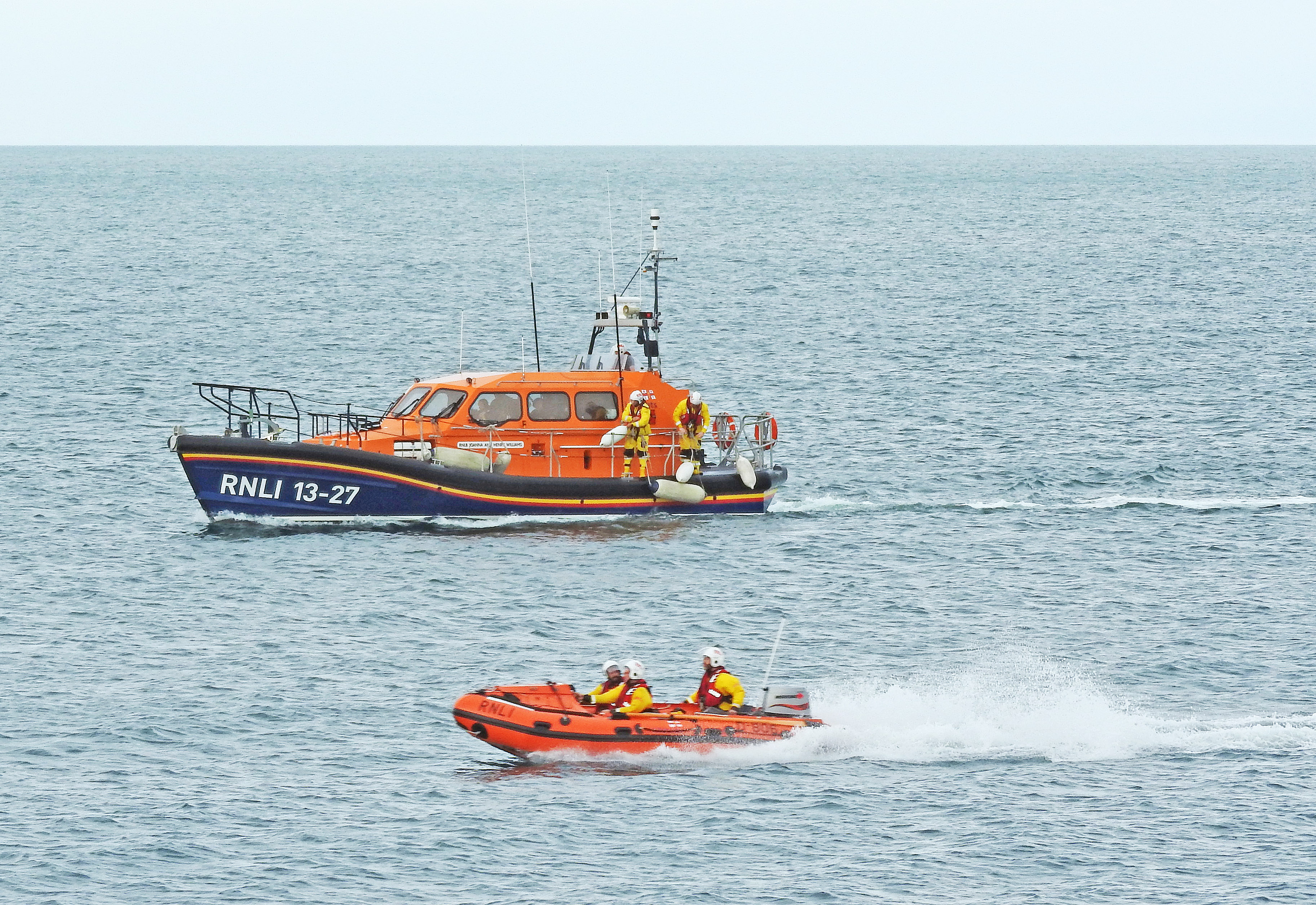 Wicklow RNLI Inshore and all-weather lifeboats (File Photo)