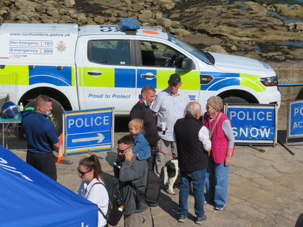 Northumbria Police on display