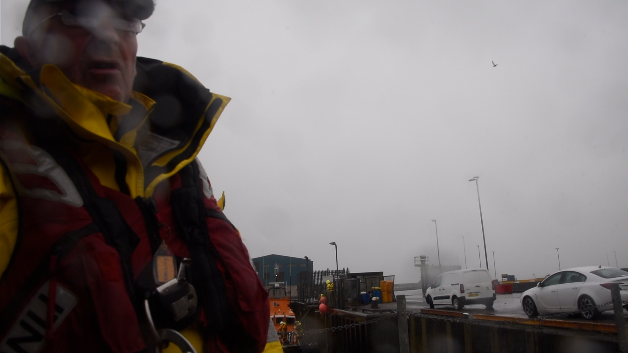 Coxswain Vic Sutherland