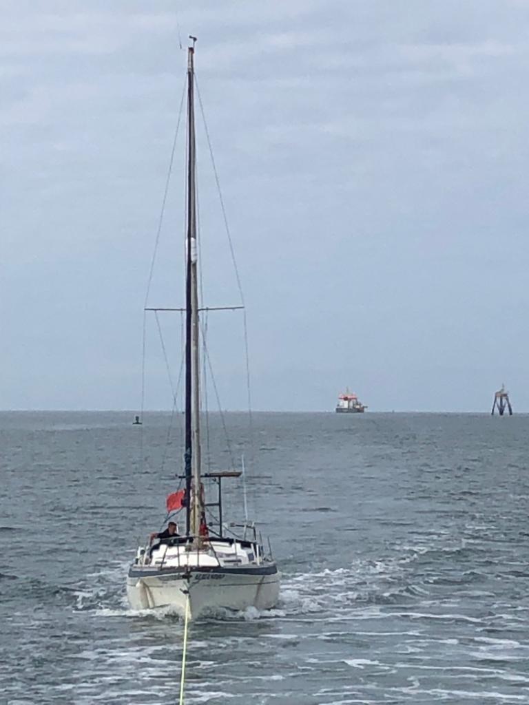 Casualty Vessel Under Tow
