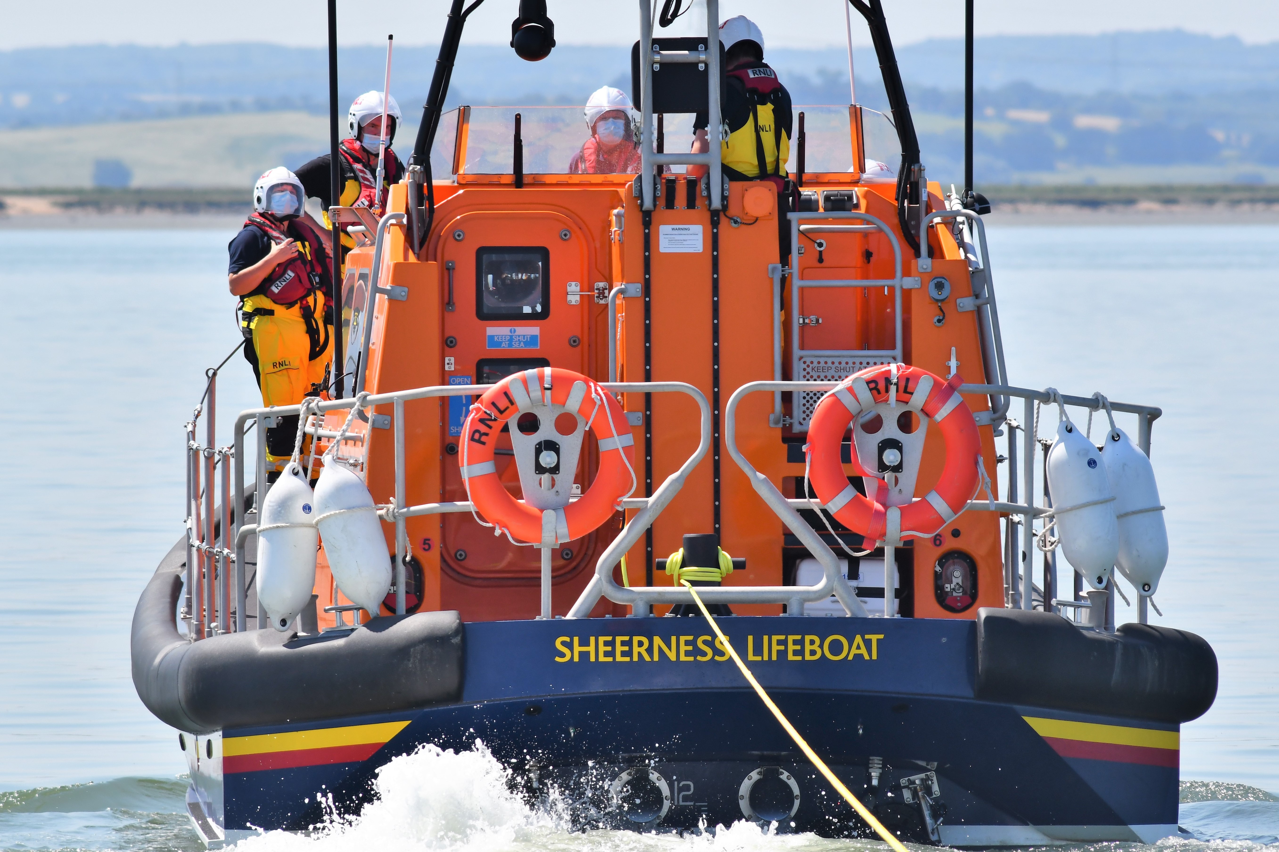 13-38 on towing exercise.