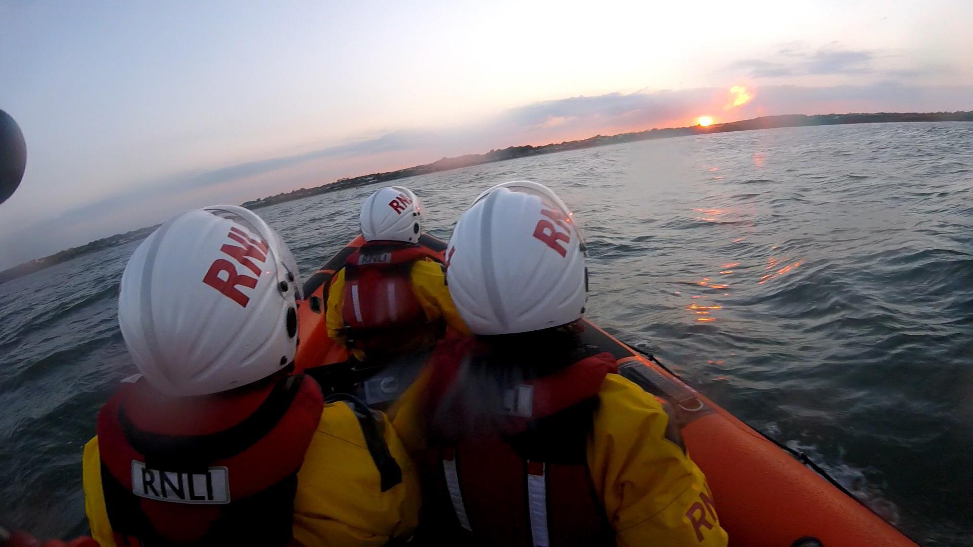 Skerries RNLI Searching the shoreline from Loughshinny to Rush