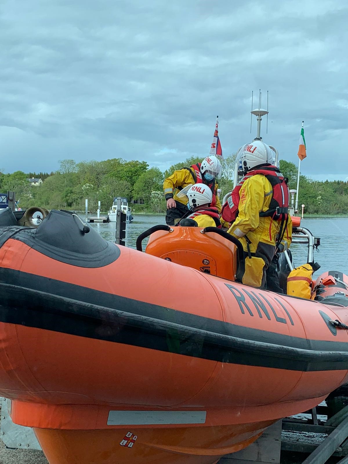 Launch of Lough Ree RNLI 'Tara Scougall'