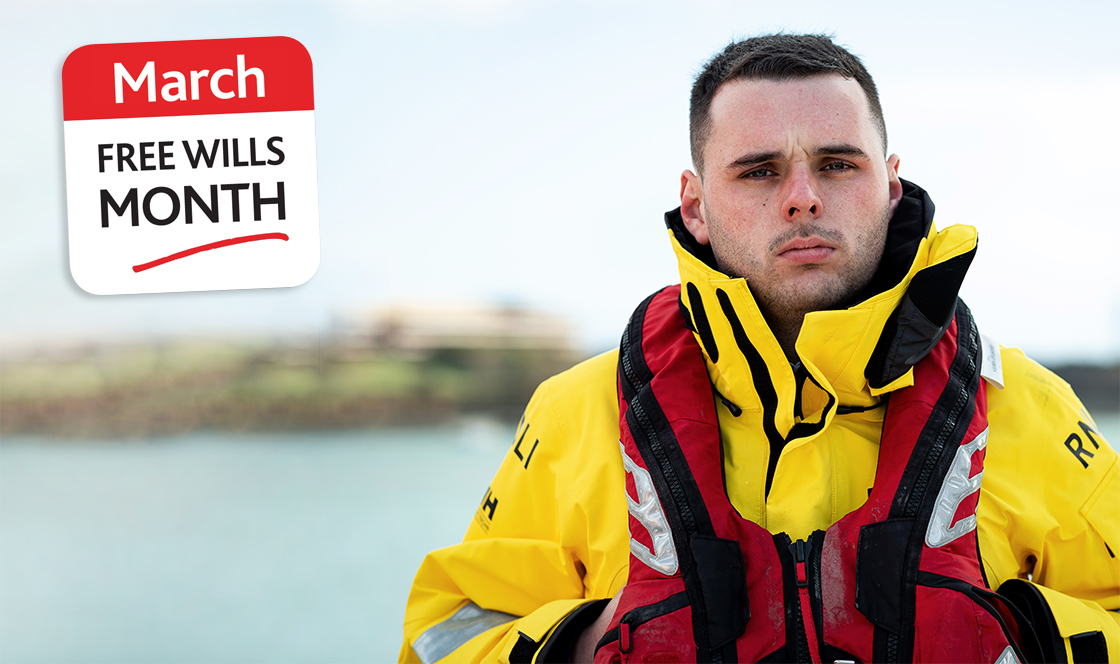 RNLI volunteer crew member 