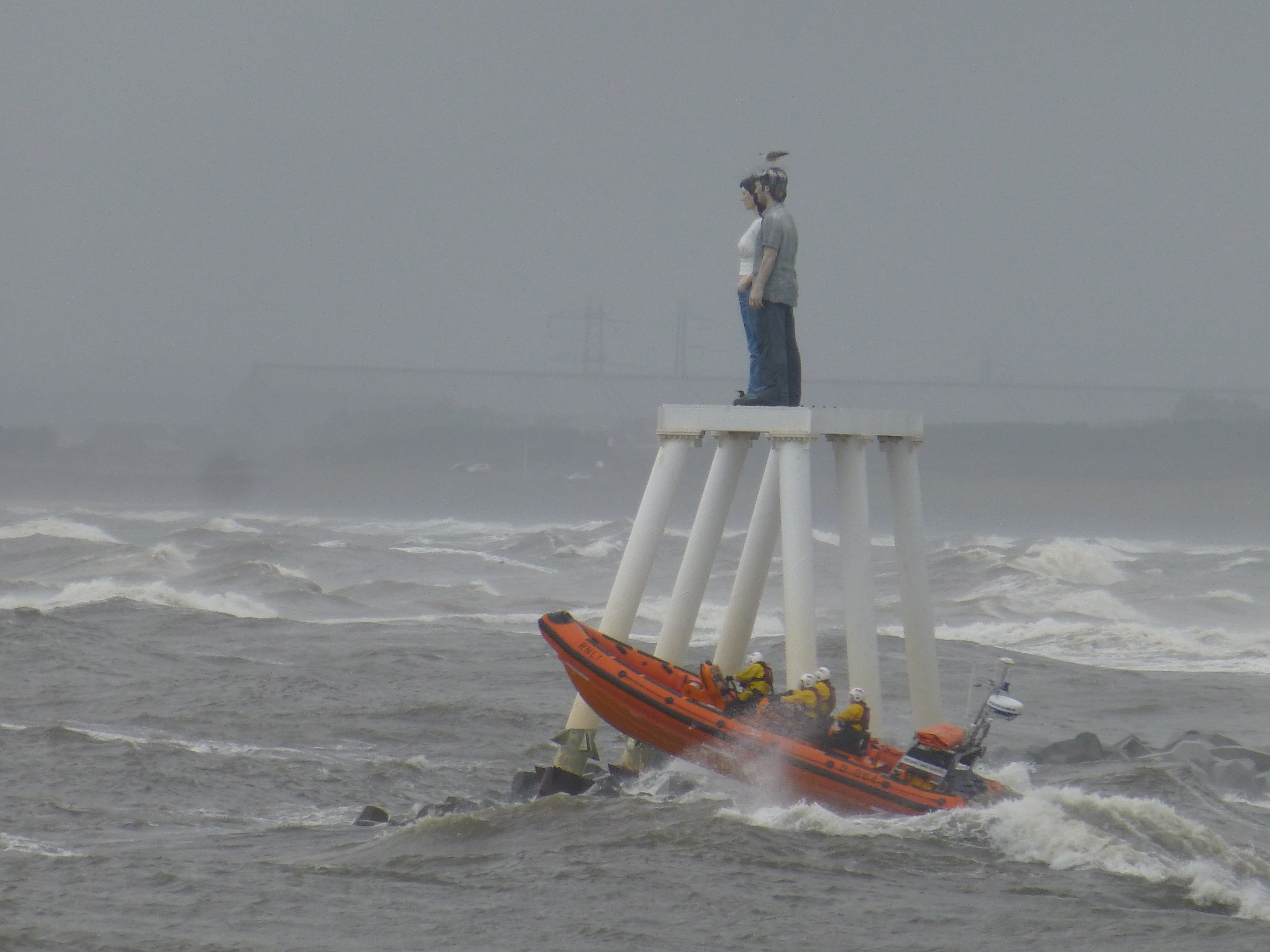 Newbiggin's current Atlantic 85 B class lifeboat