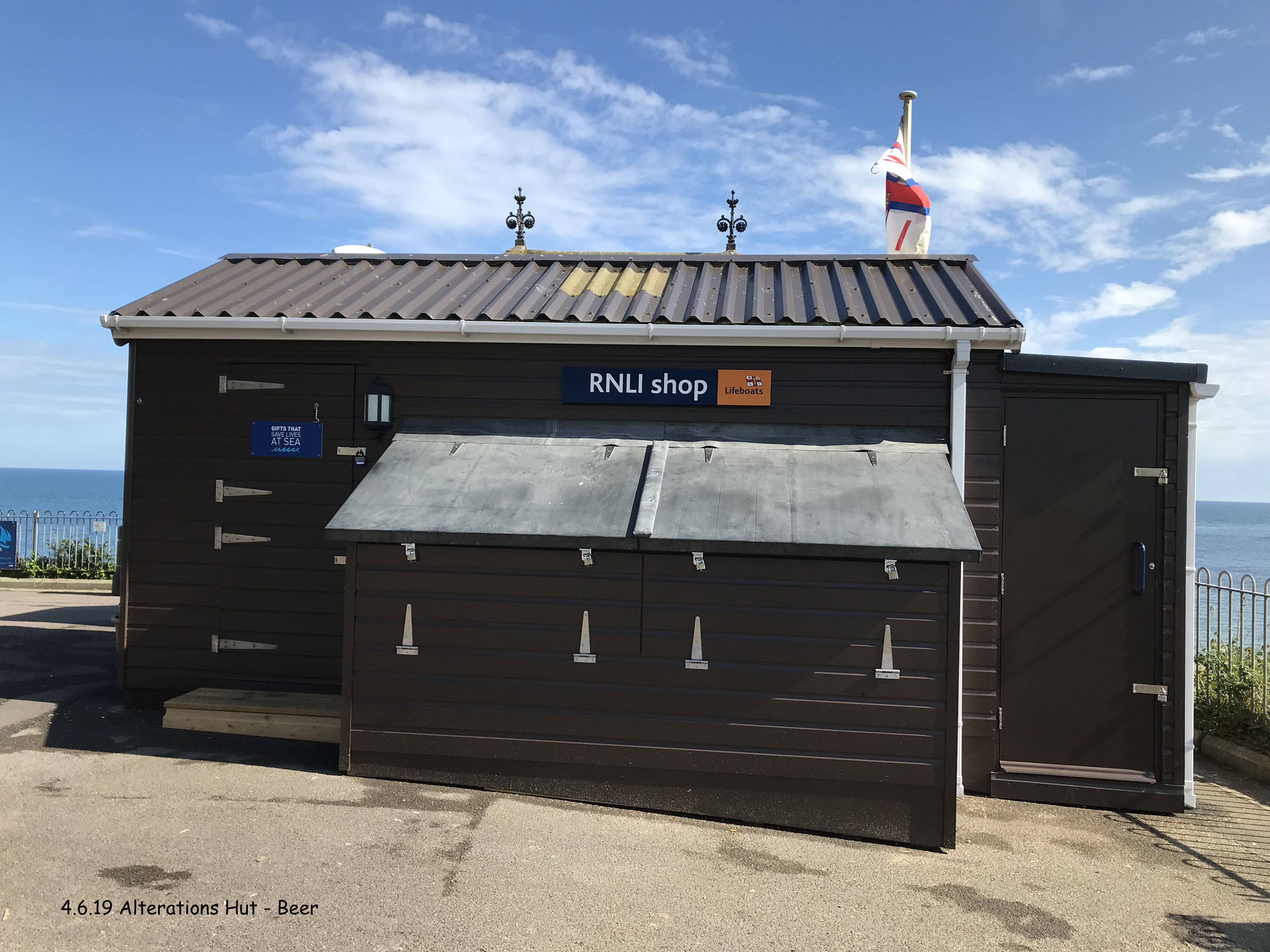 RNLI shop in Beer