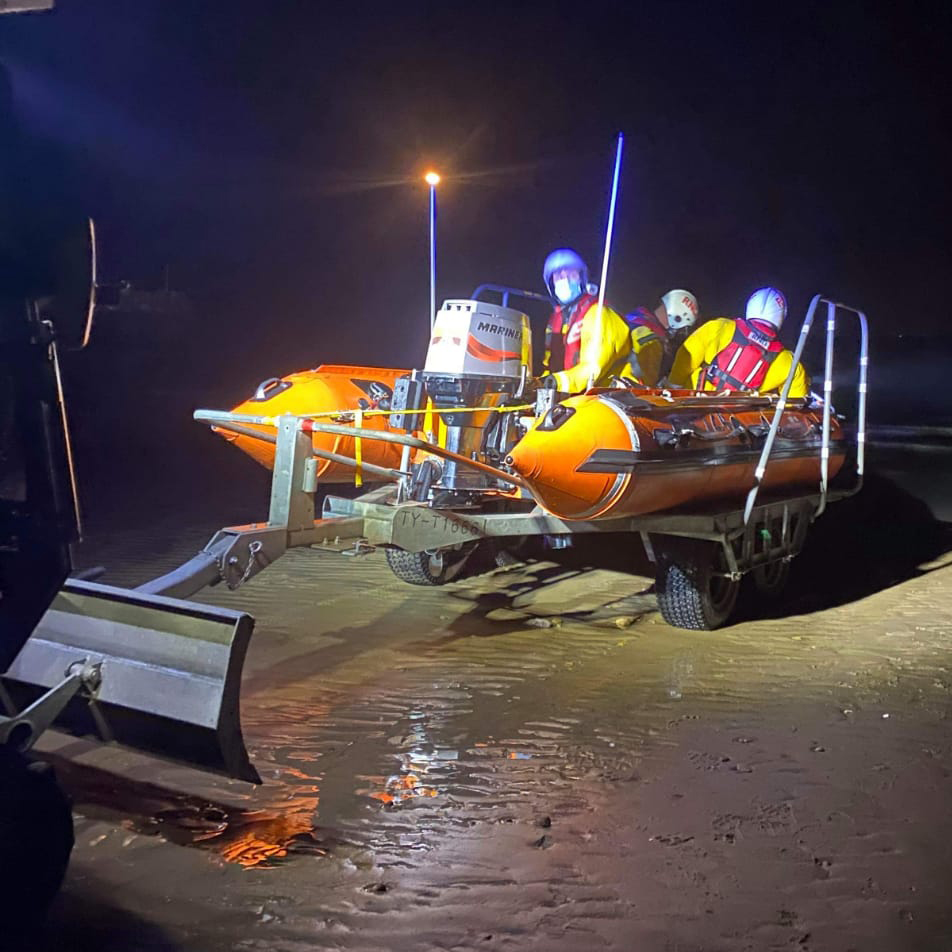 The inshore lifeboat 