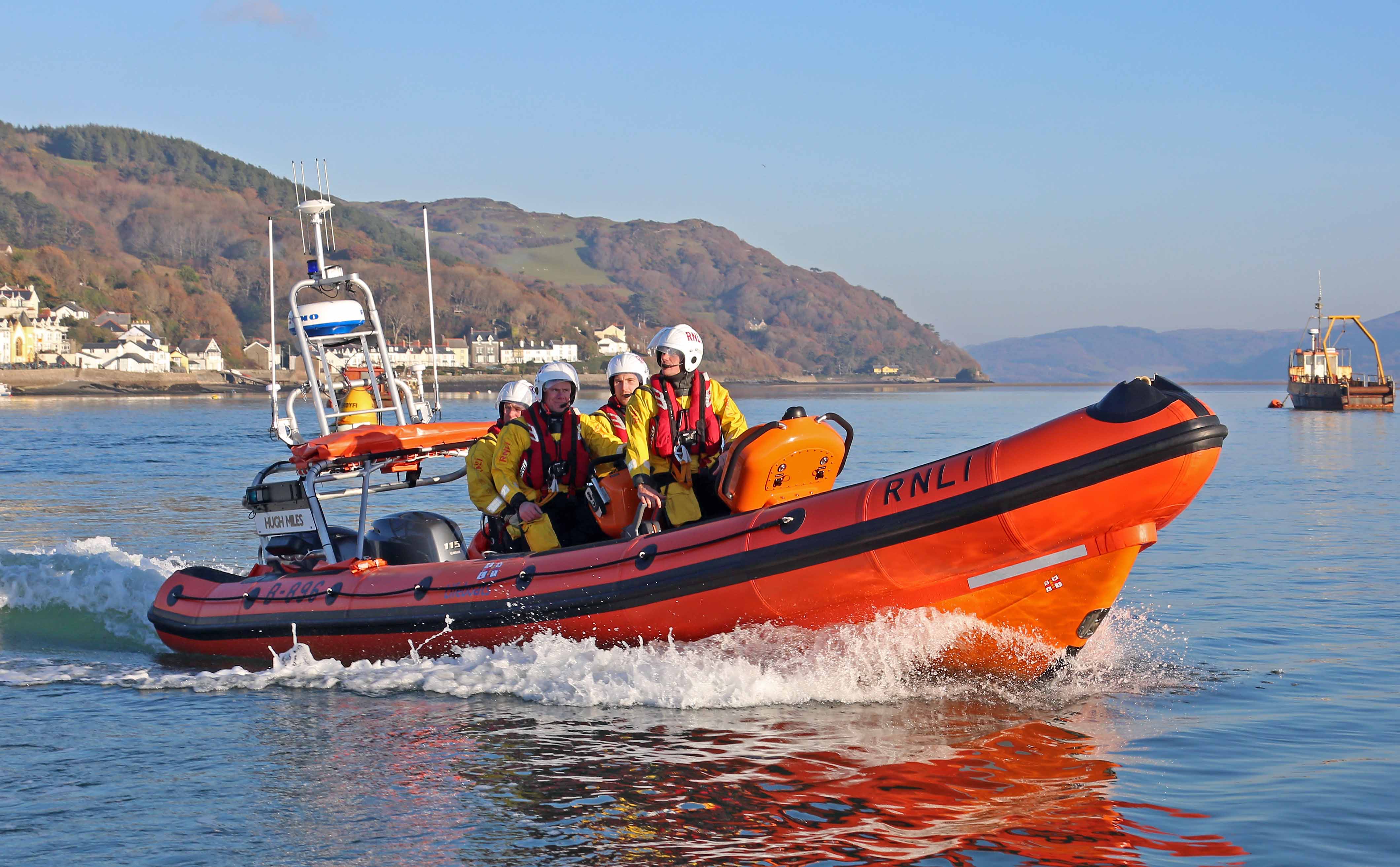 Aberdyfi Atlantic 85 lifeboat - photo taken December 2016