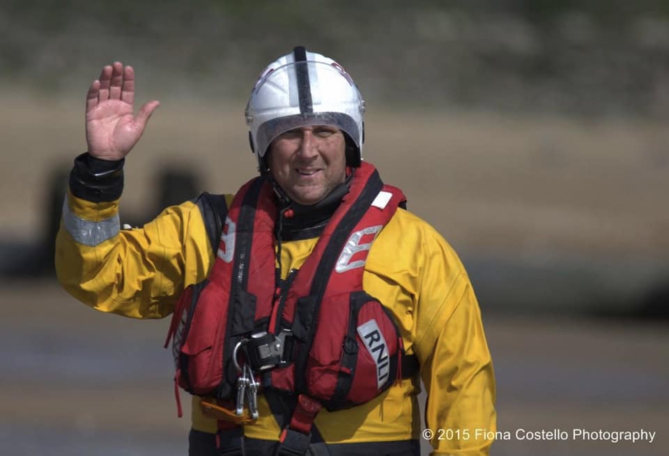 Steve Beardsley of Clacton-on-Sea Lifeboat Station