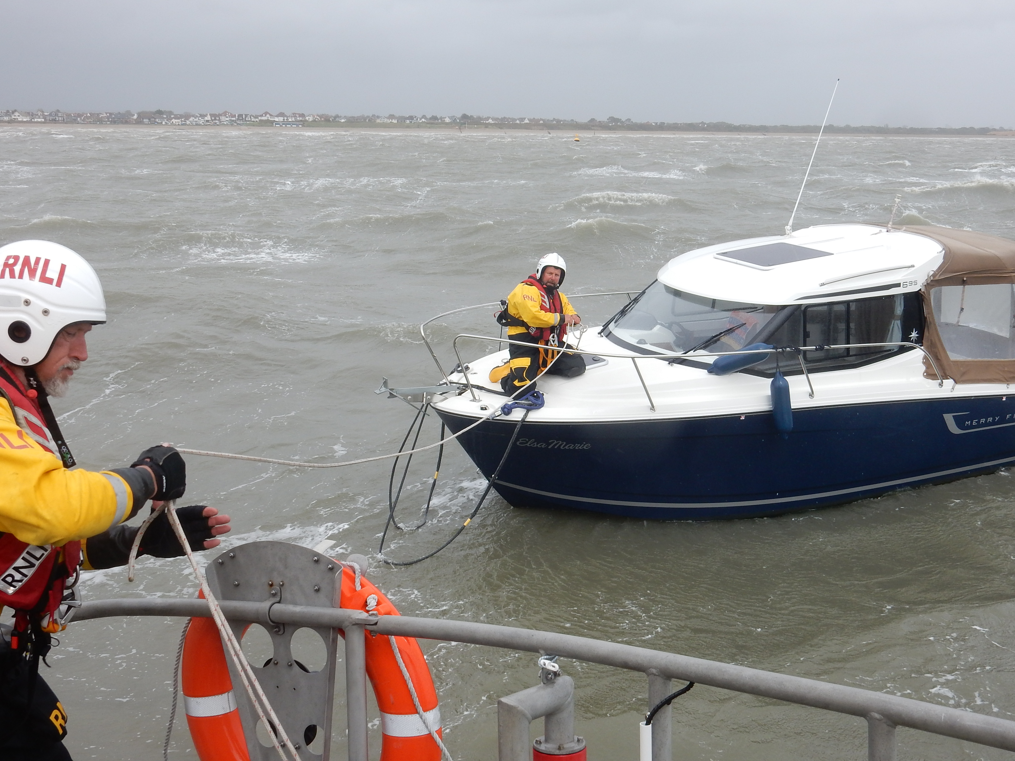 Yarmouth RNLI all weather lifeboat Eric and Susan Hiscock (Wanderer)