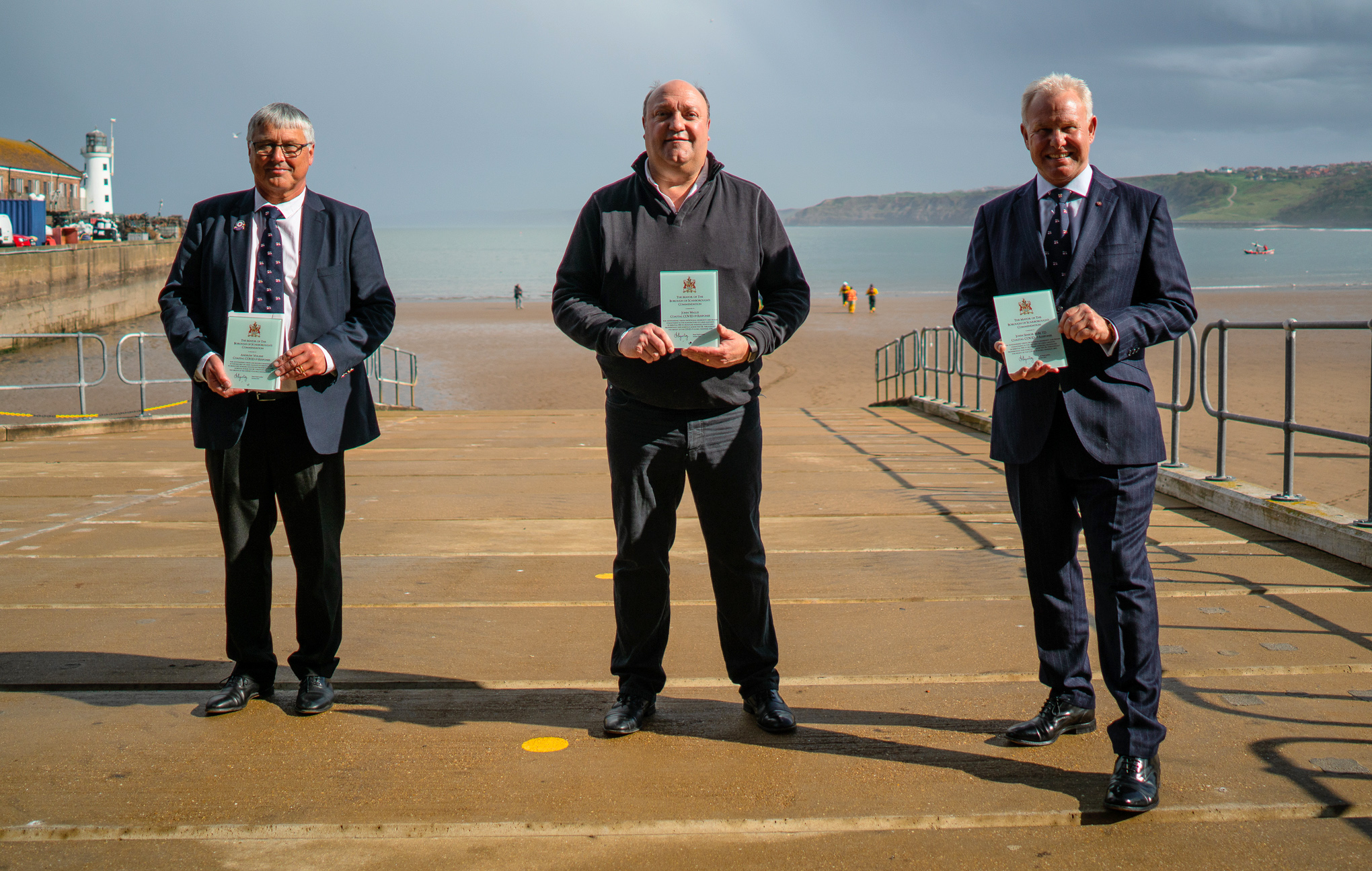 John Wallis, Andy Volans and John Senior
