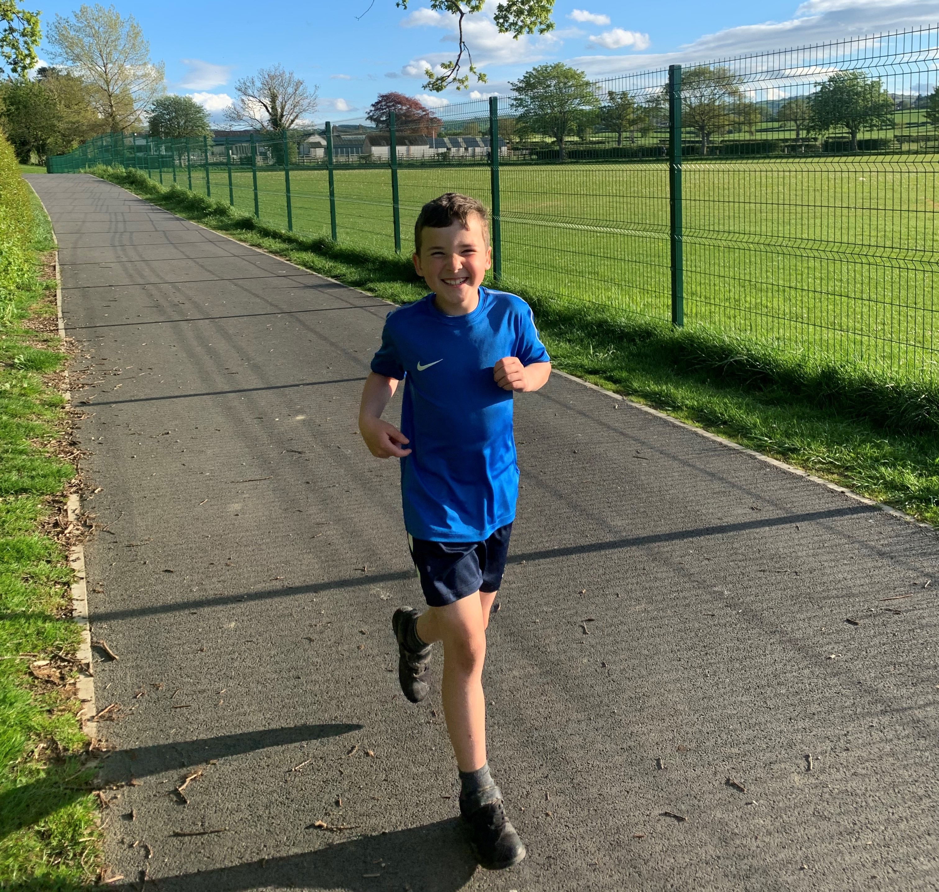 Eight-year-old Olly set himself a challenge to run or cycle a mile a day throughout the month of May in support of the charity’s Mayday fundraising campaign. Having set up a target of a £100 – the cost of delivering a water safety lesson to schoolchildren – his fundraising efforts have surpassed all expectations with over £780 already raised to help save lives at sea.