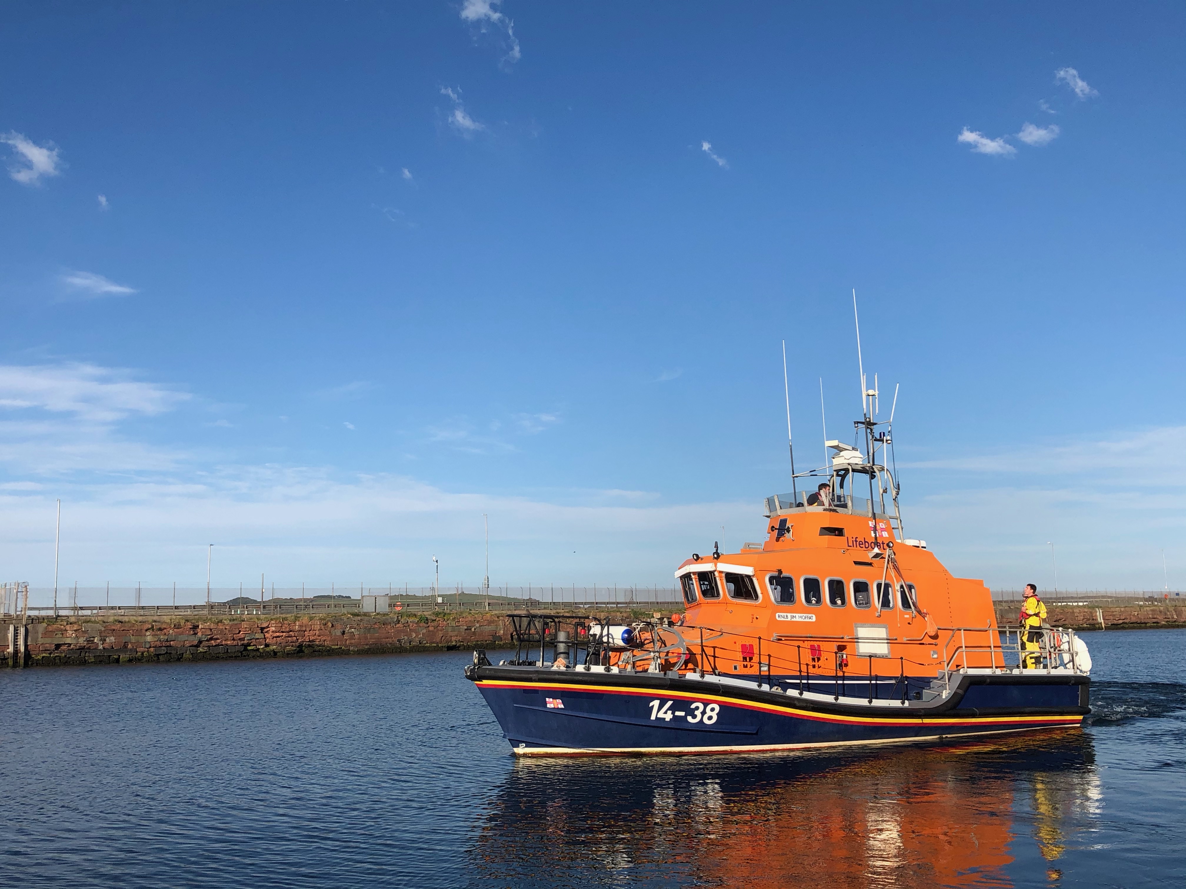 Troon all-weather lifeboat RNLB Jim Moffat