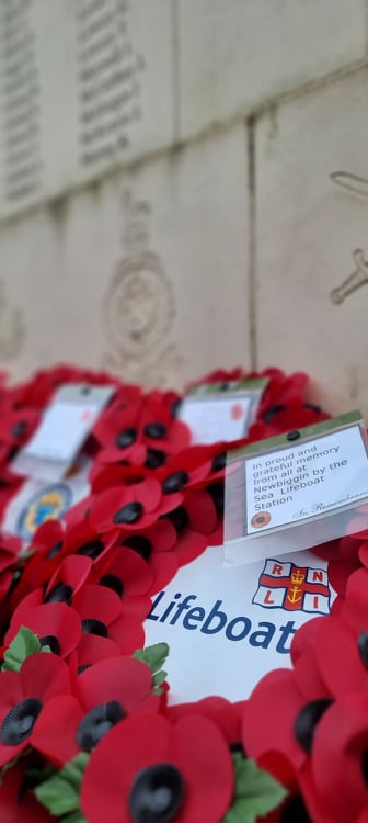 A series of photographs from today's service