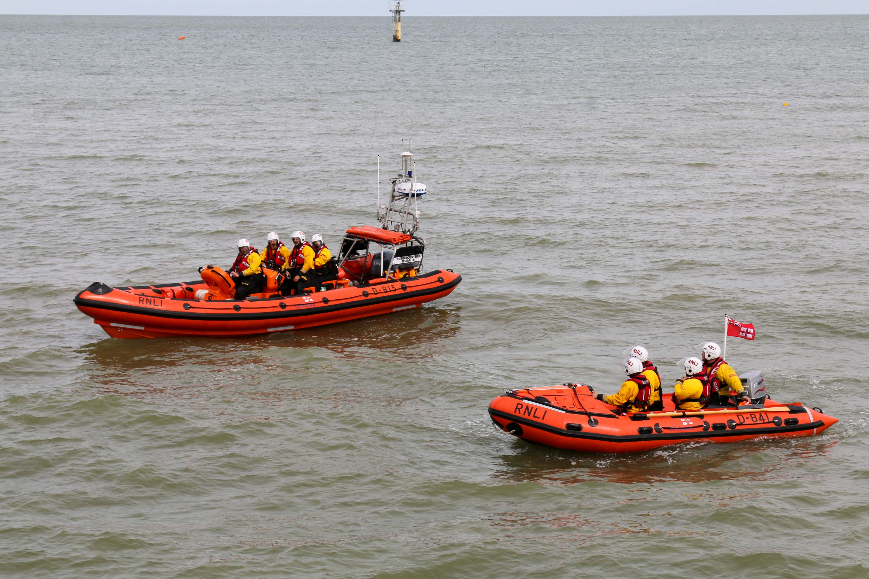 Margate RNLI's B class and D class lifeboats (RNLI Margate)