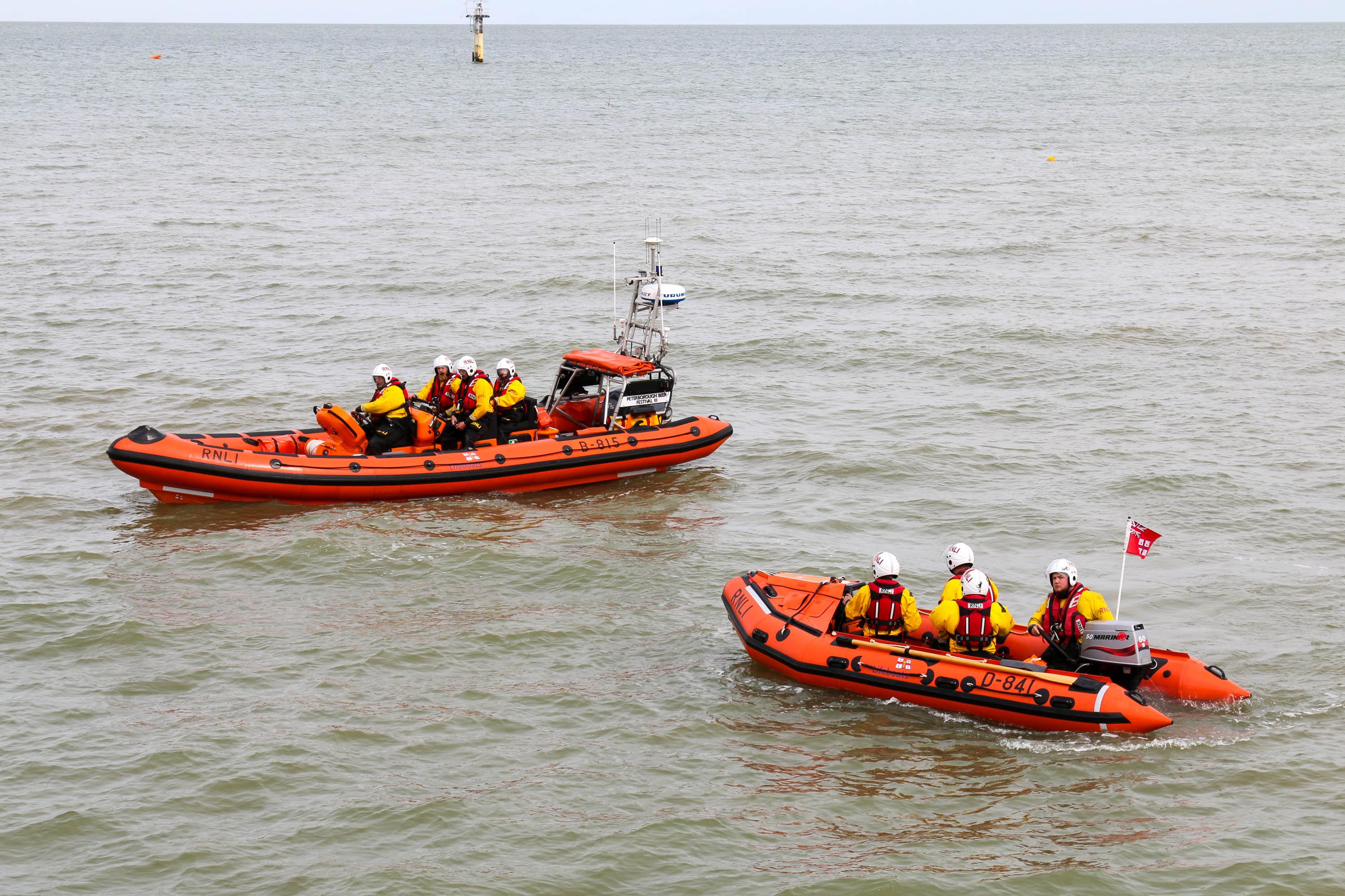 Margate RNLI's B class and D class lifeboats (RNLI Margate)