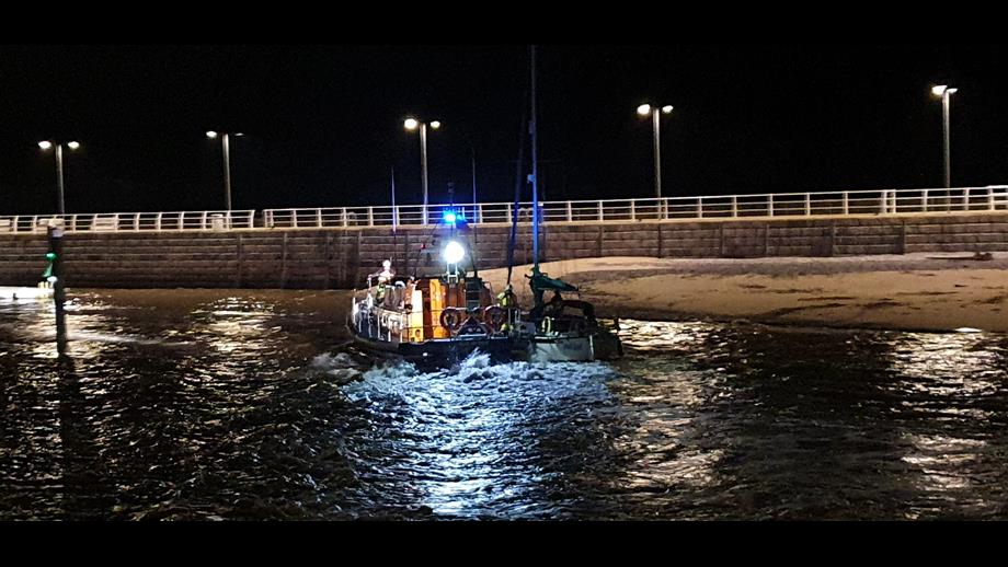 Rnli Night Late night out for Rhyl RNLI volunteers | RNLI