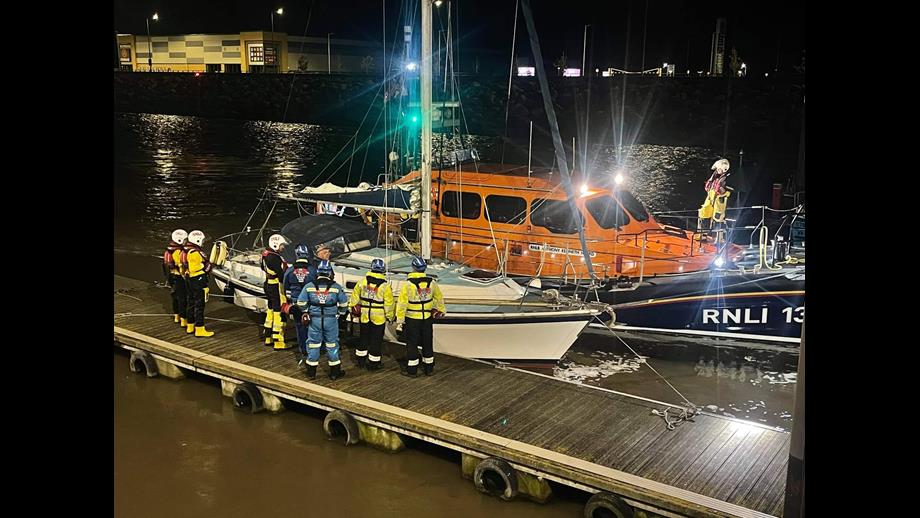 Rnli Night Rescue Late night out for Rhyl RNLI volunteers | RNLI