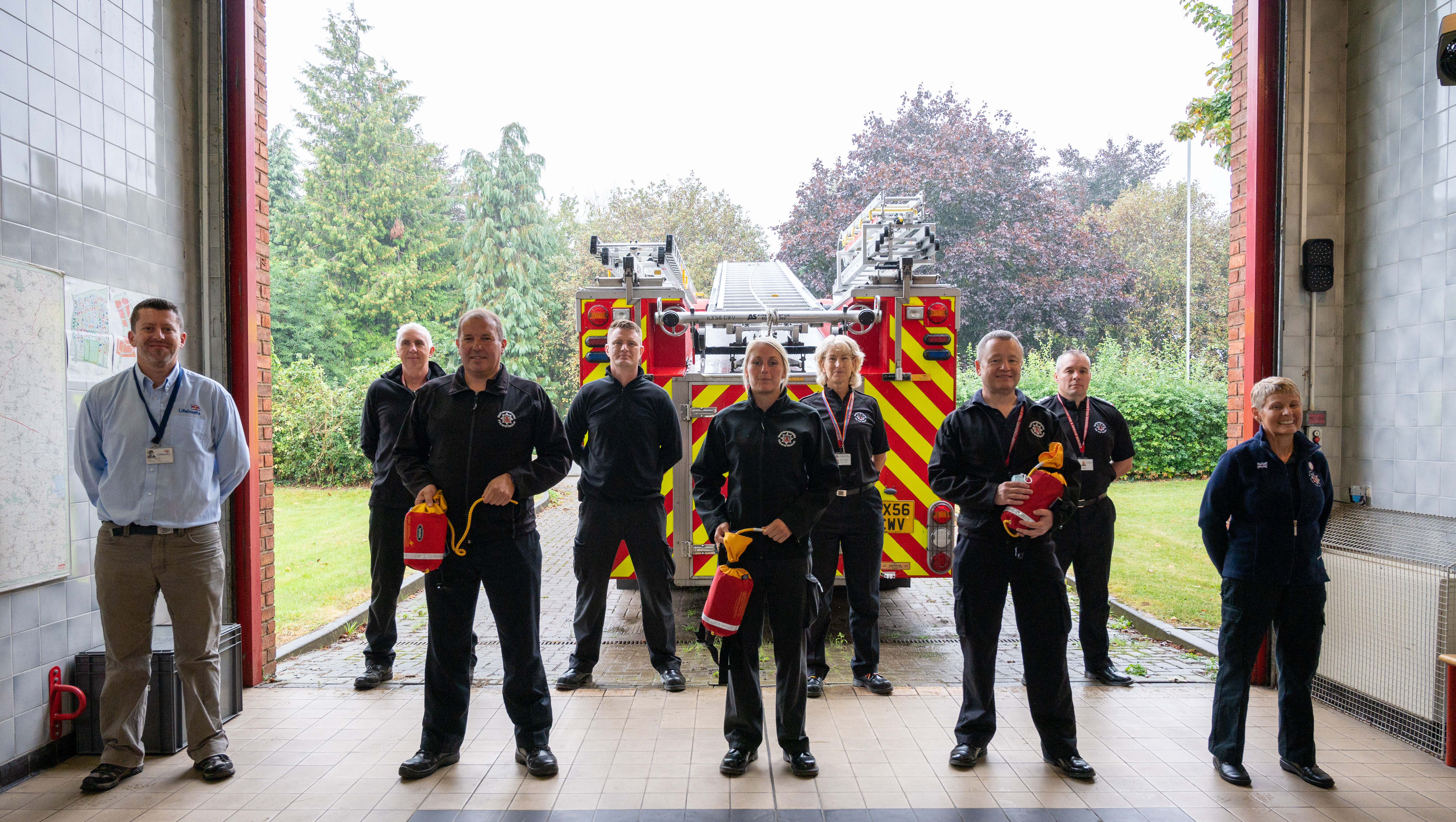 Northamptonshire Firefighters complete their training