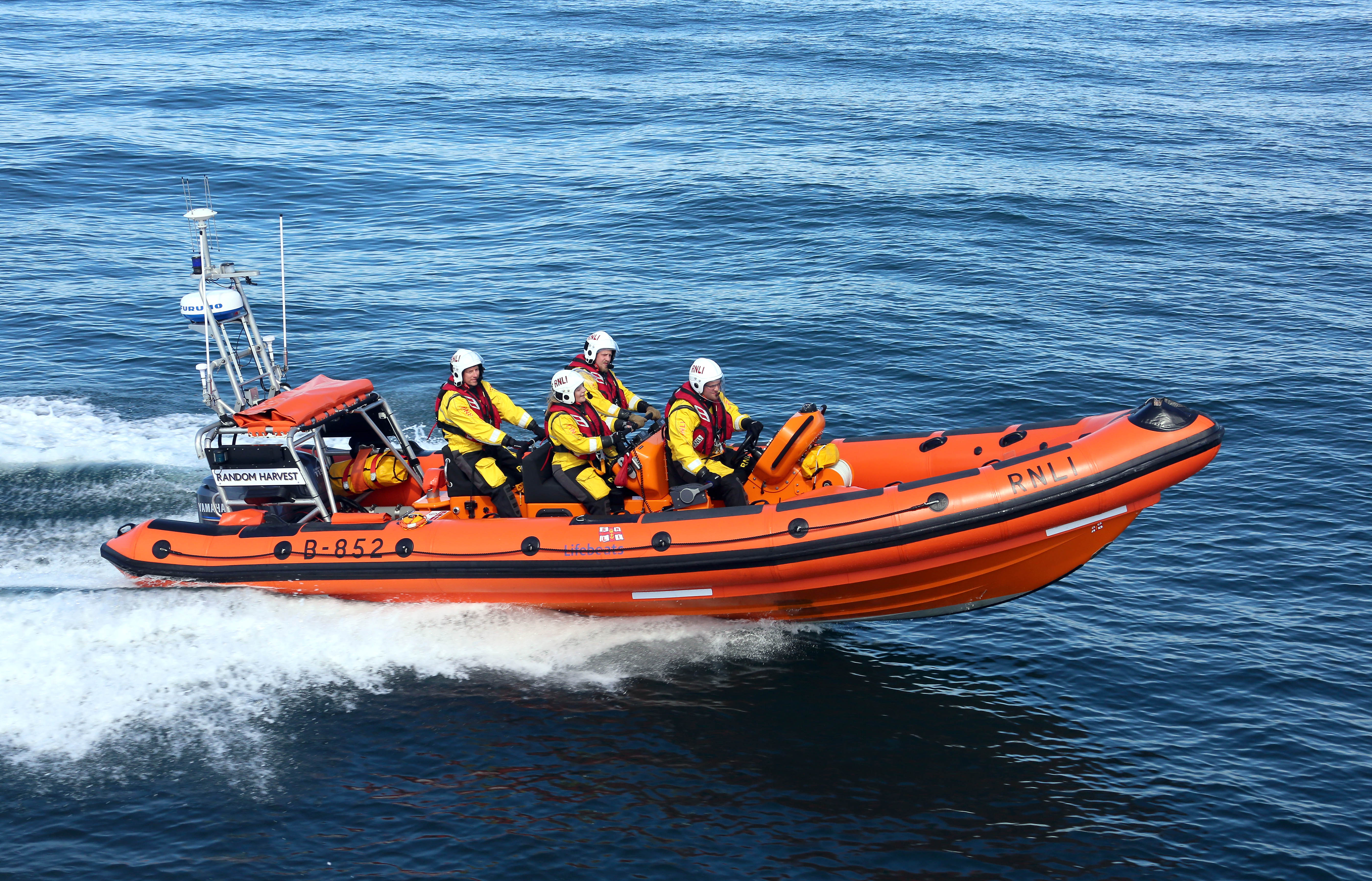 A picture of Brighton in shore lifeboat, Random Harvest