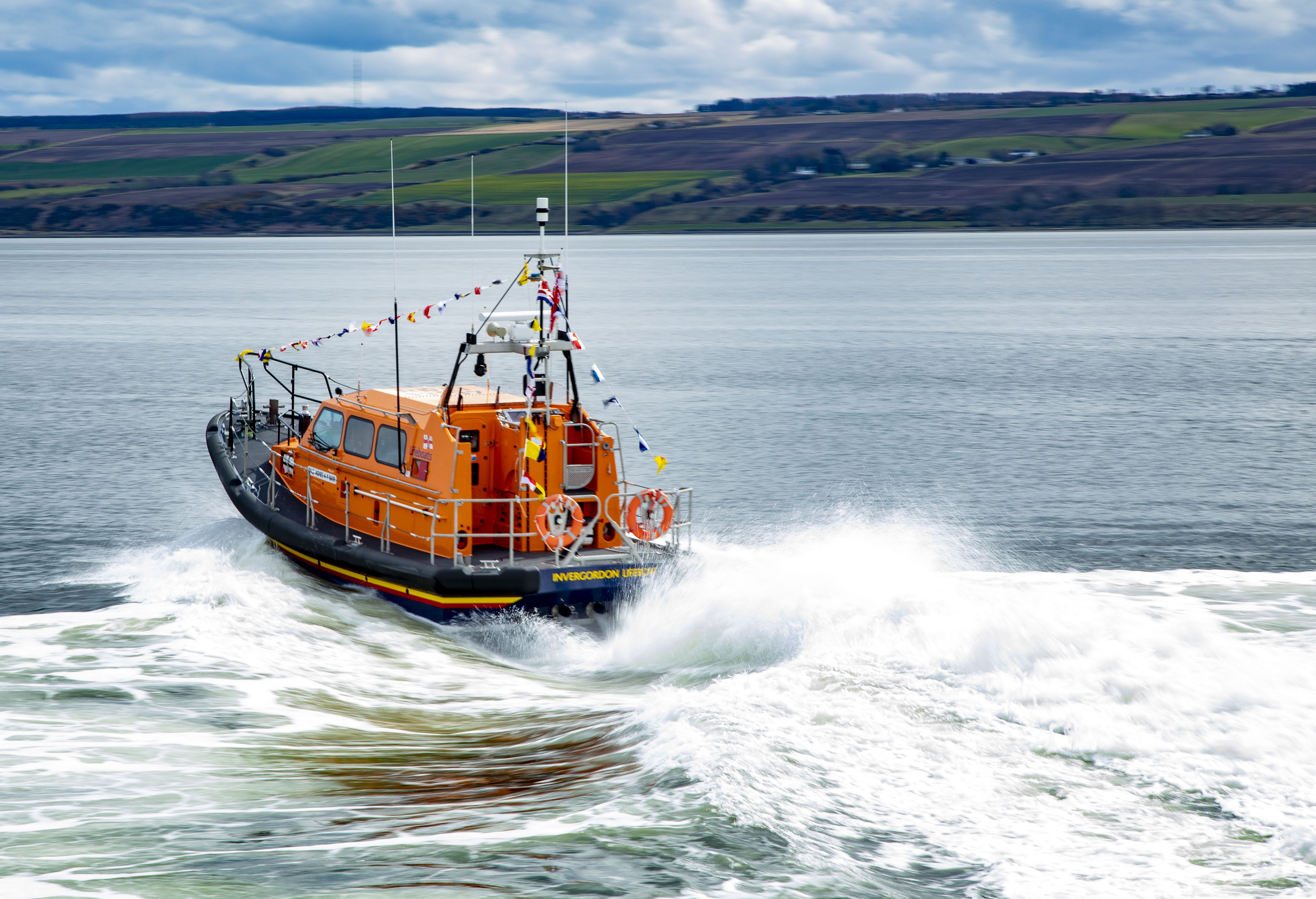 Invergordon's Agnes AP Barr Shannon Naming Ceremony
