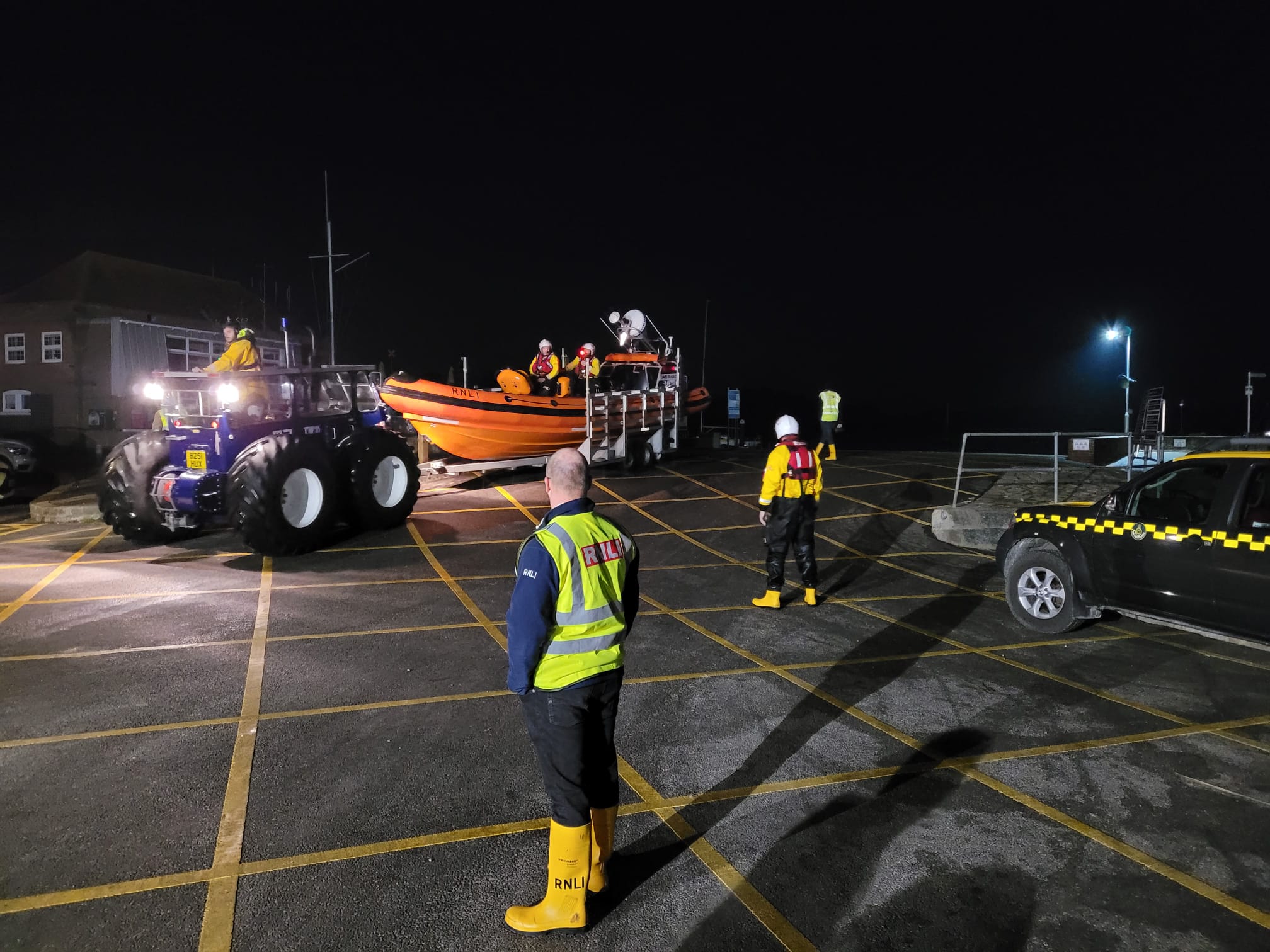 Lifeboat launch