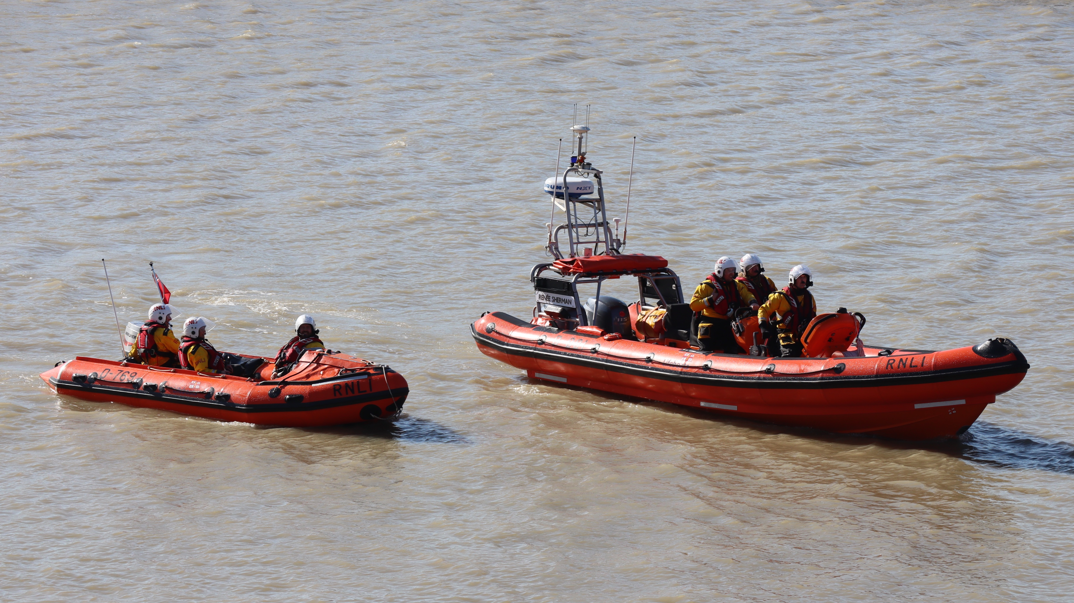 Littlehampton RNLI has two lifeboats
