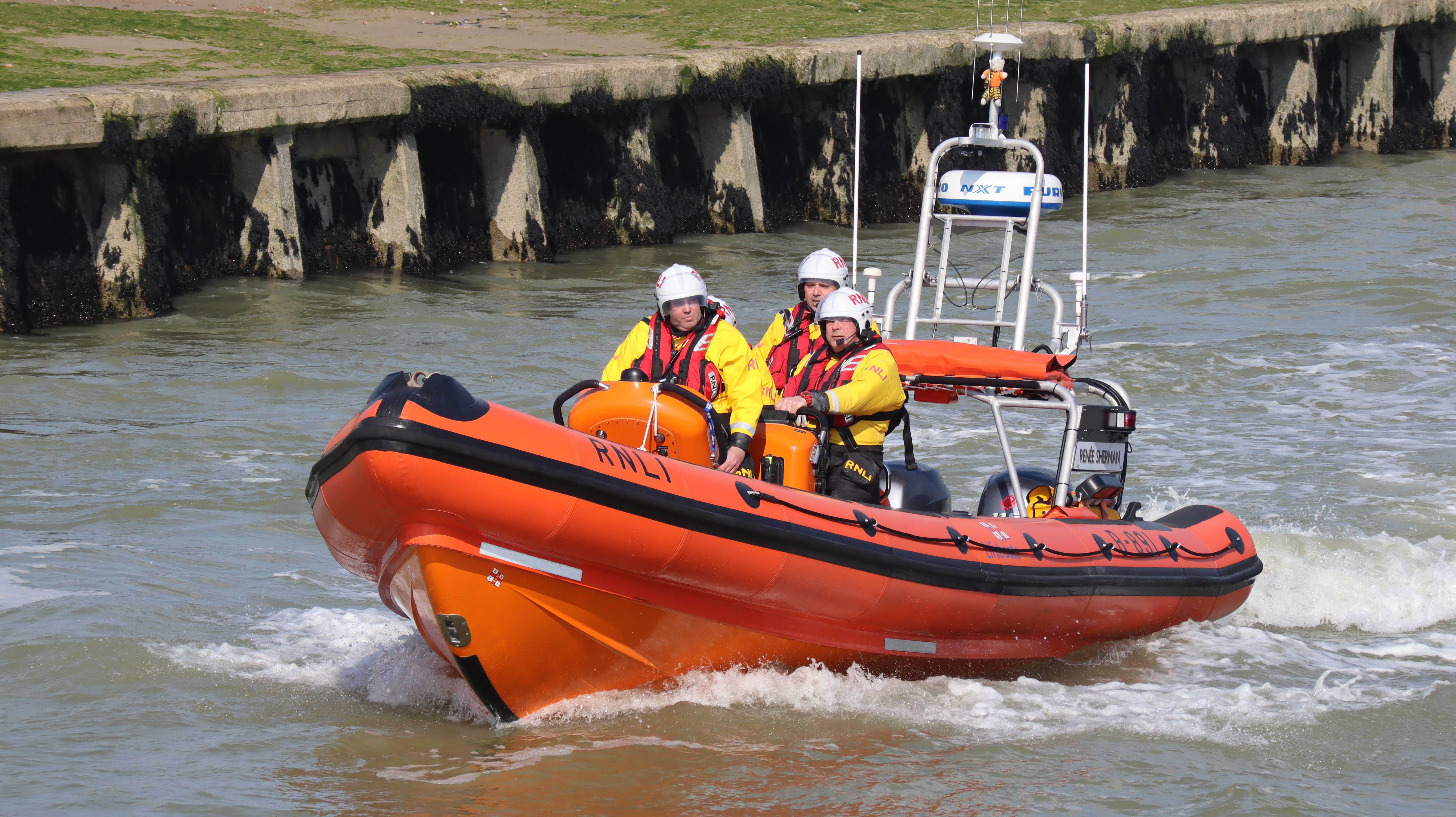 Littlehampton RNLI's Renee Sherman lifeboat 