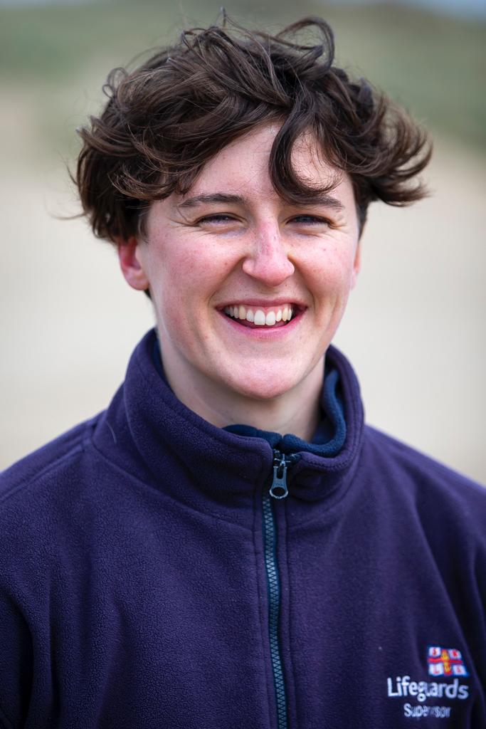 Portrait Of Georgia Landy, Seasonal Lifeguard Supervisor 