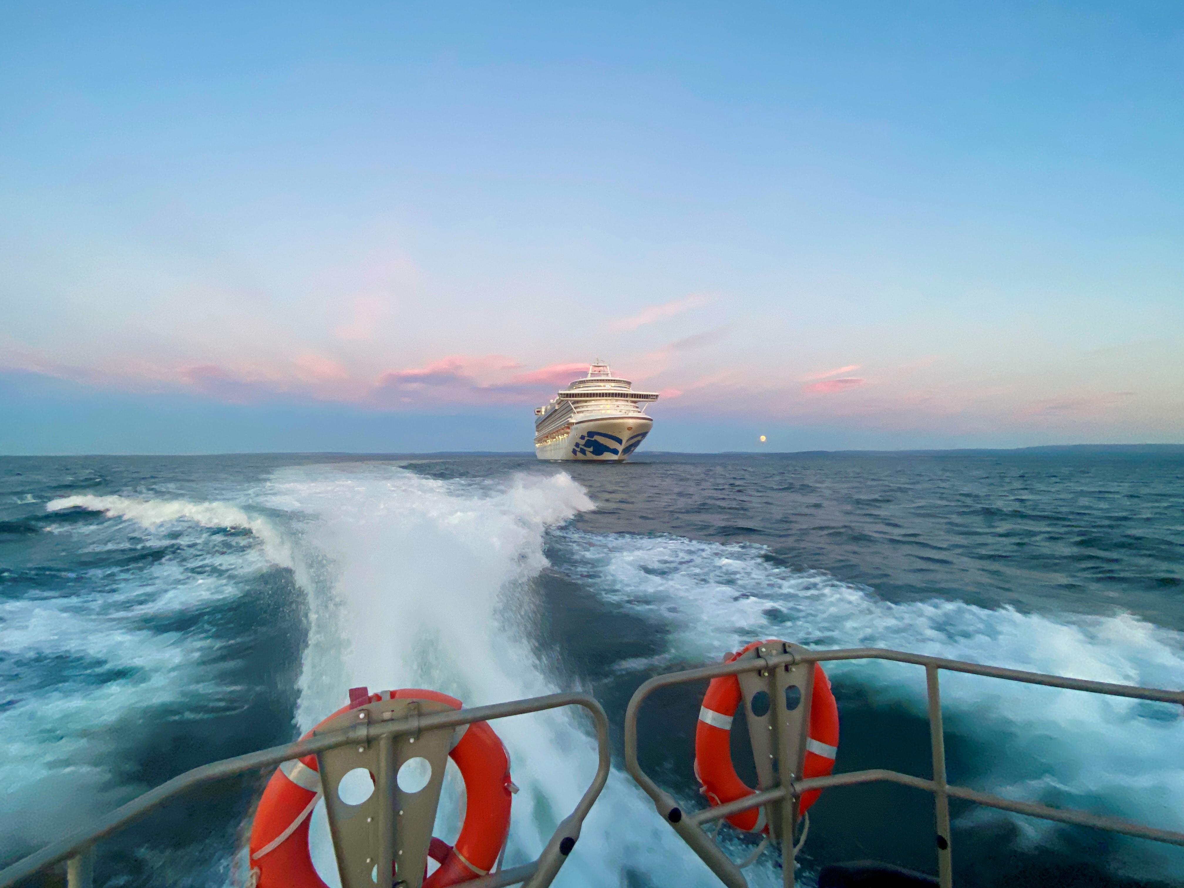 Return Home from Liner