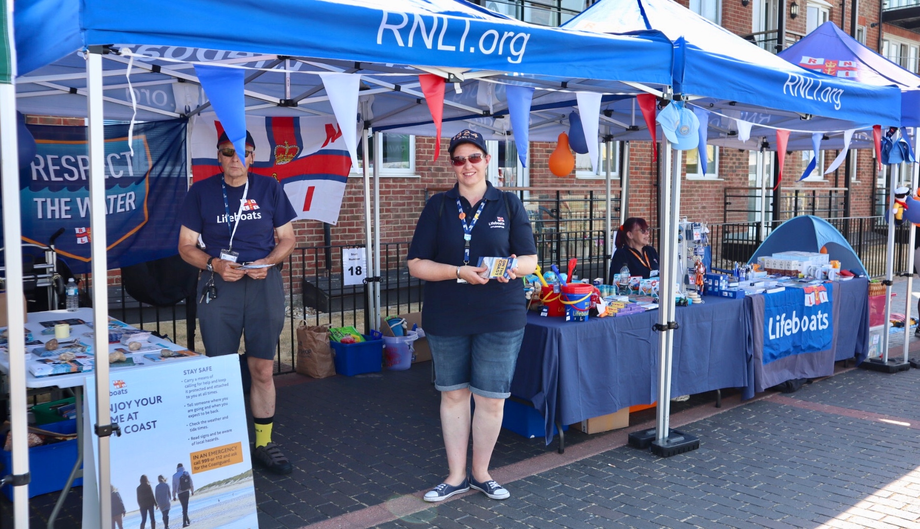 Littlehampton RNLI volunteers held a number of fun activities throughout the day