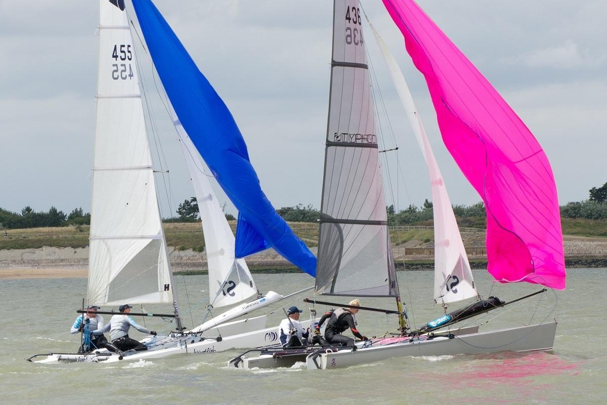 Sailing boat typical of those requesting help in and around Clacton-on-Sea