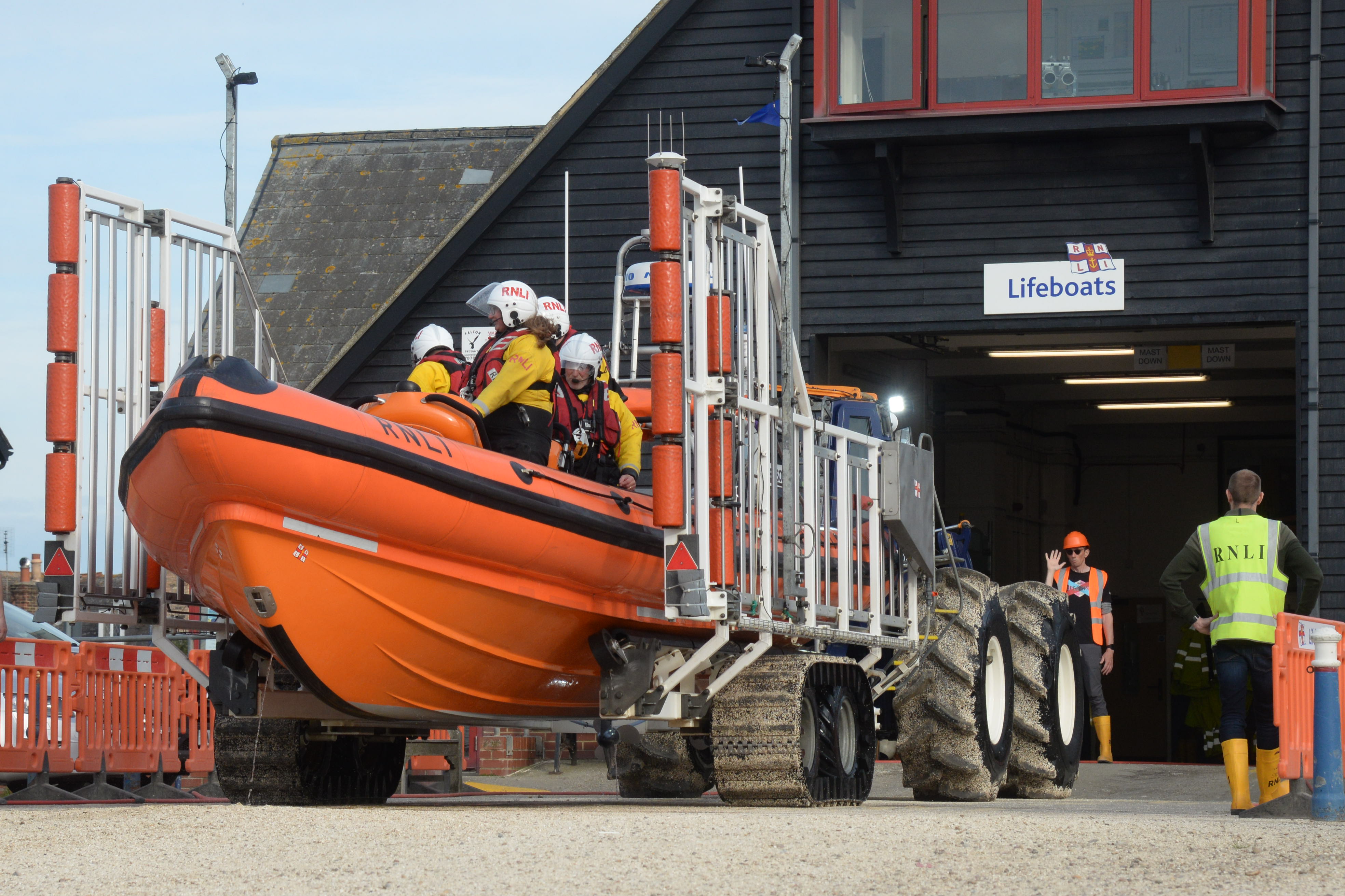 Whitstable lifeboat station.