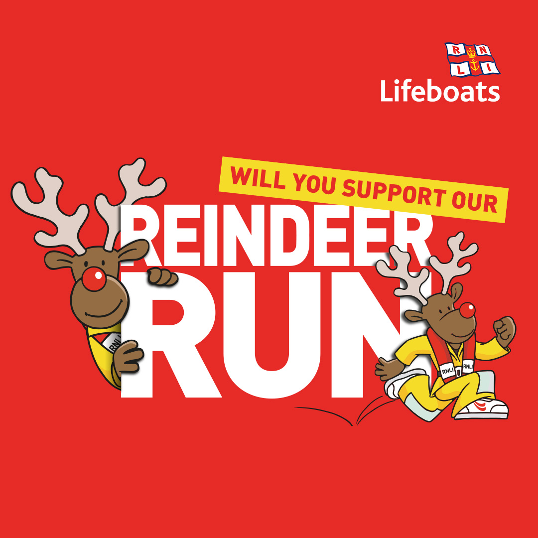 Reindeer Run Poster