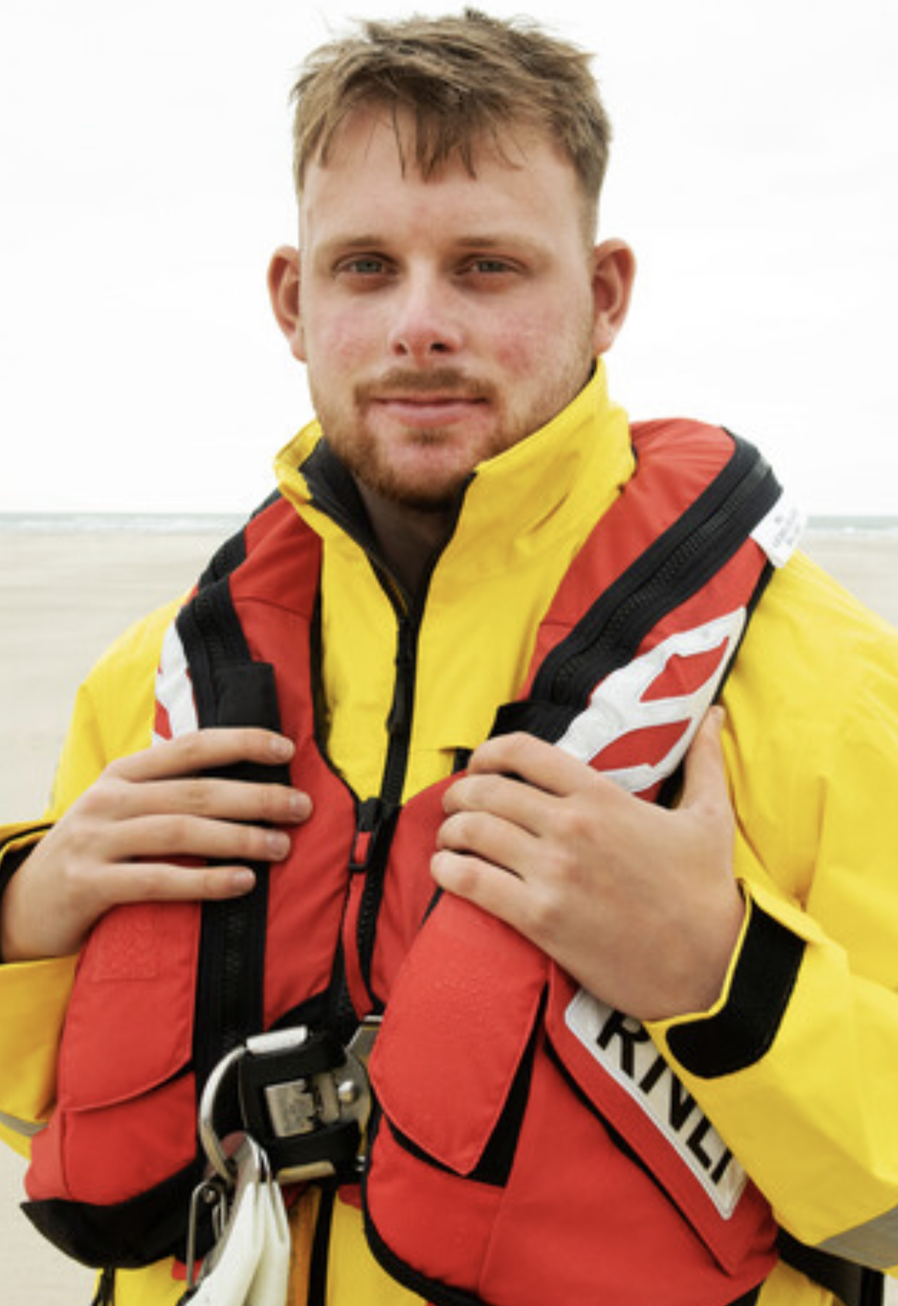 Crew member Jordan Hewlett - first shout