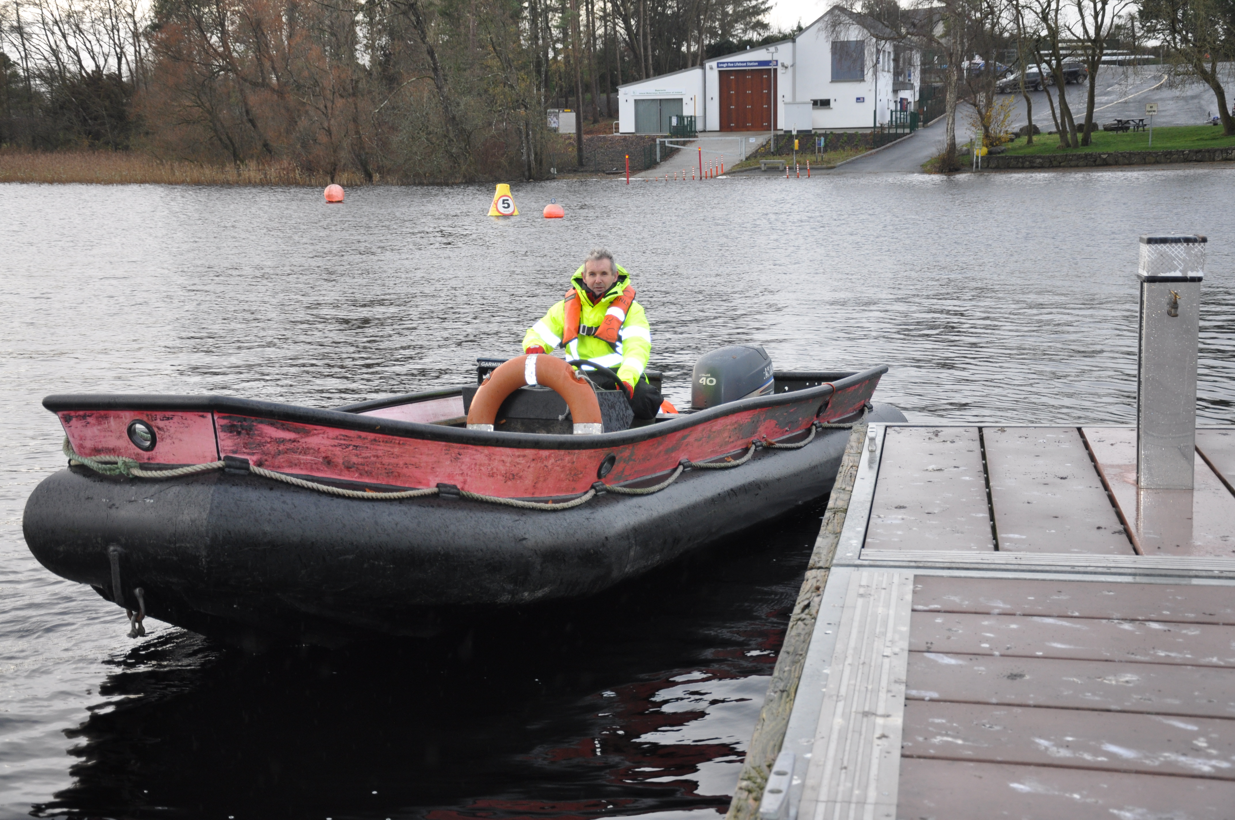Lough Ree RNLI Launch Authority Brian Connell
