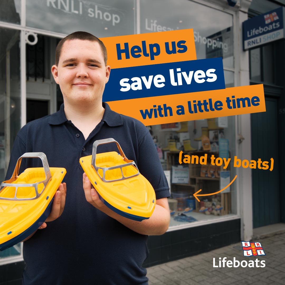 David Matthews, RNLI Shop Volunteer Troon