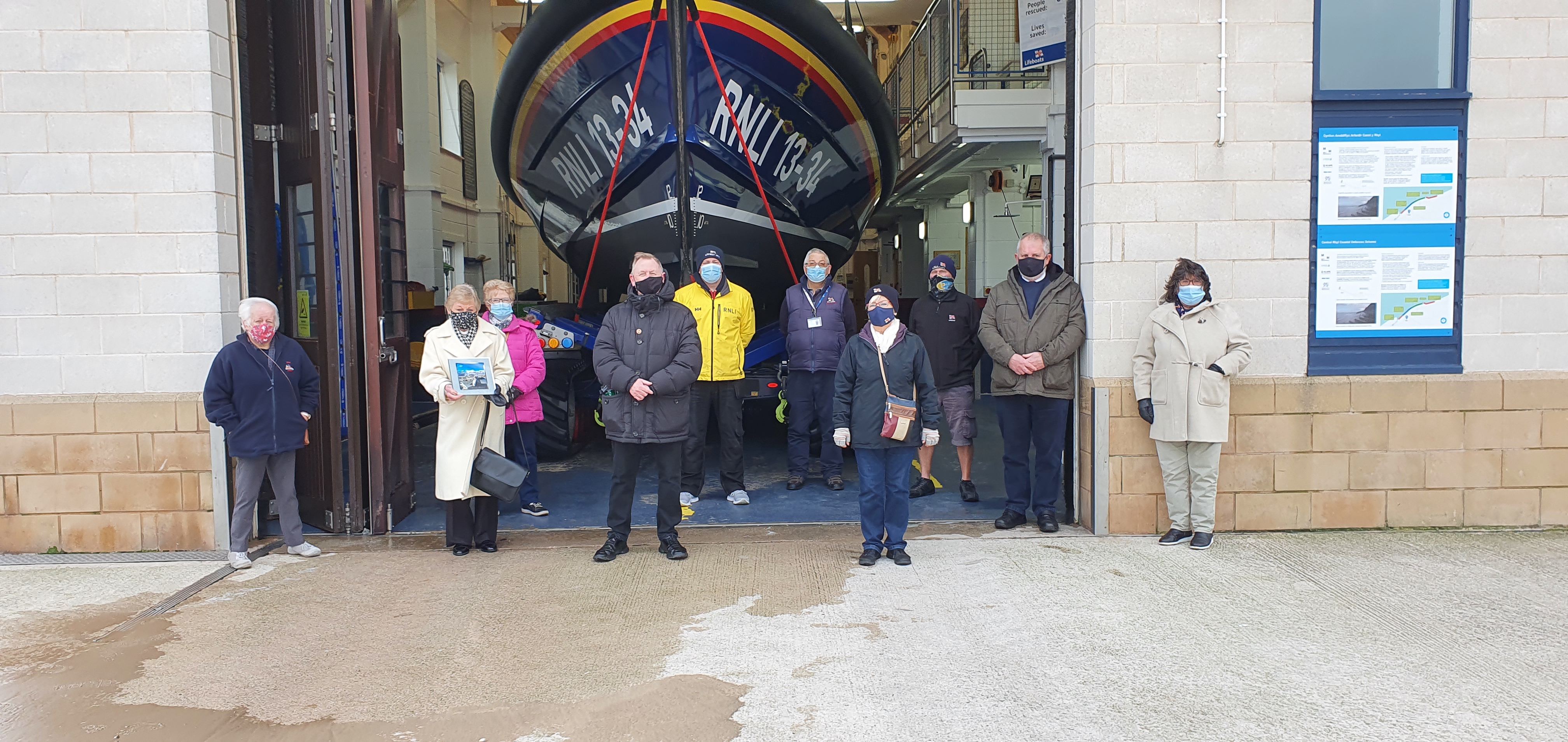 Following his mother's legacy to Rhyl RNLI