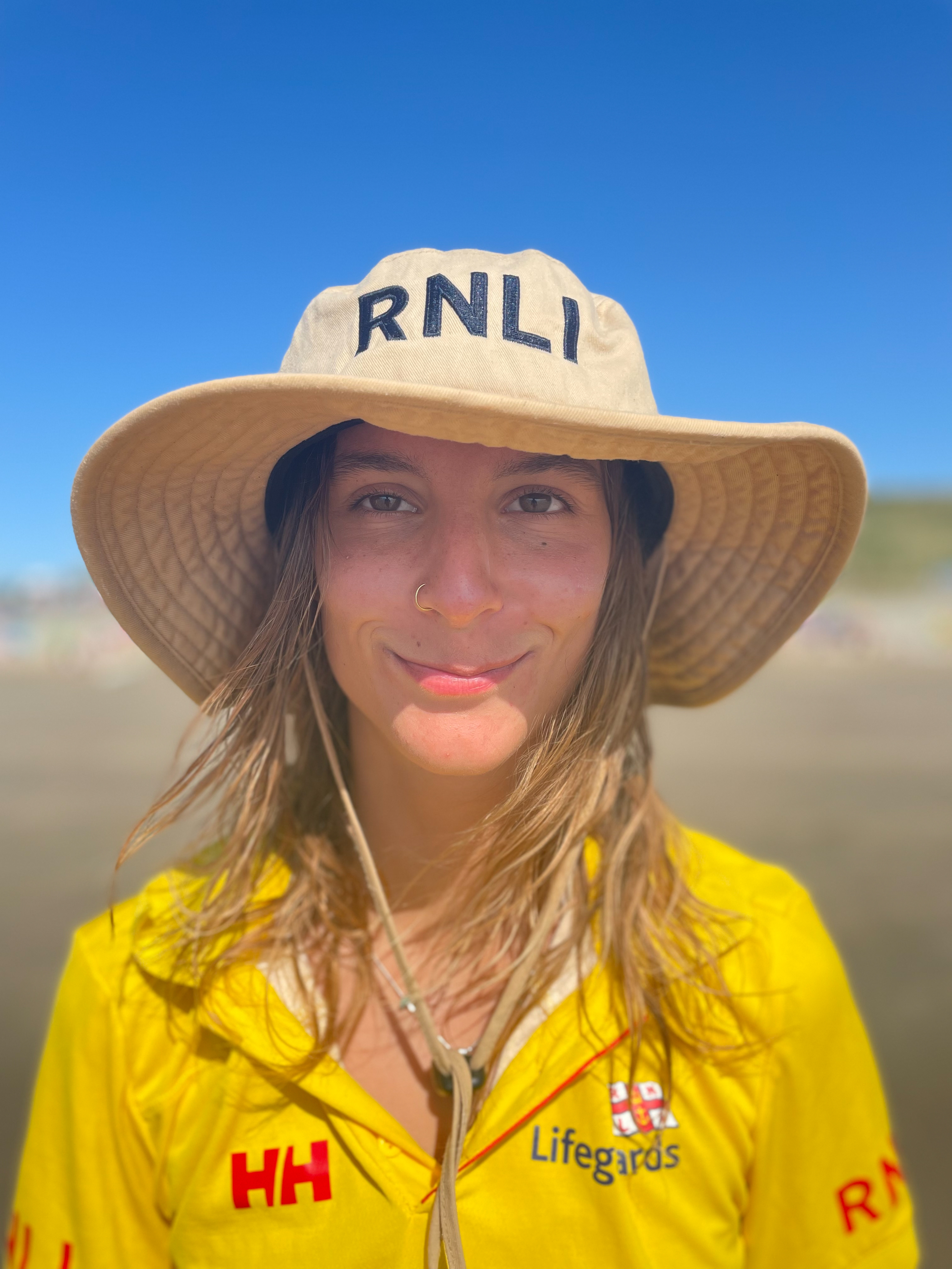 RNLI lifeguard Margot Lawrence