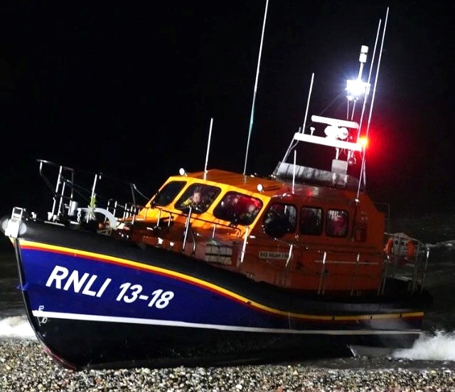Llandudno's Shannon class lifeboat William F Yates has raised crew spirits with a return to station and active duty.