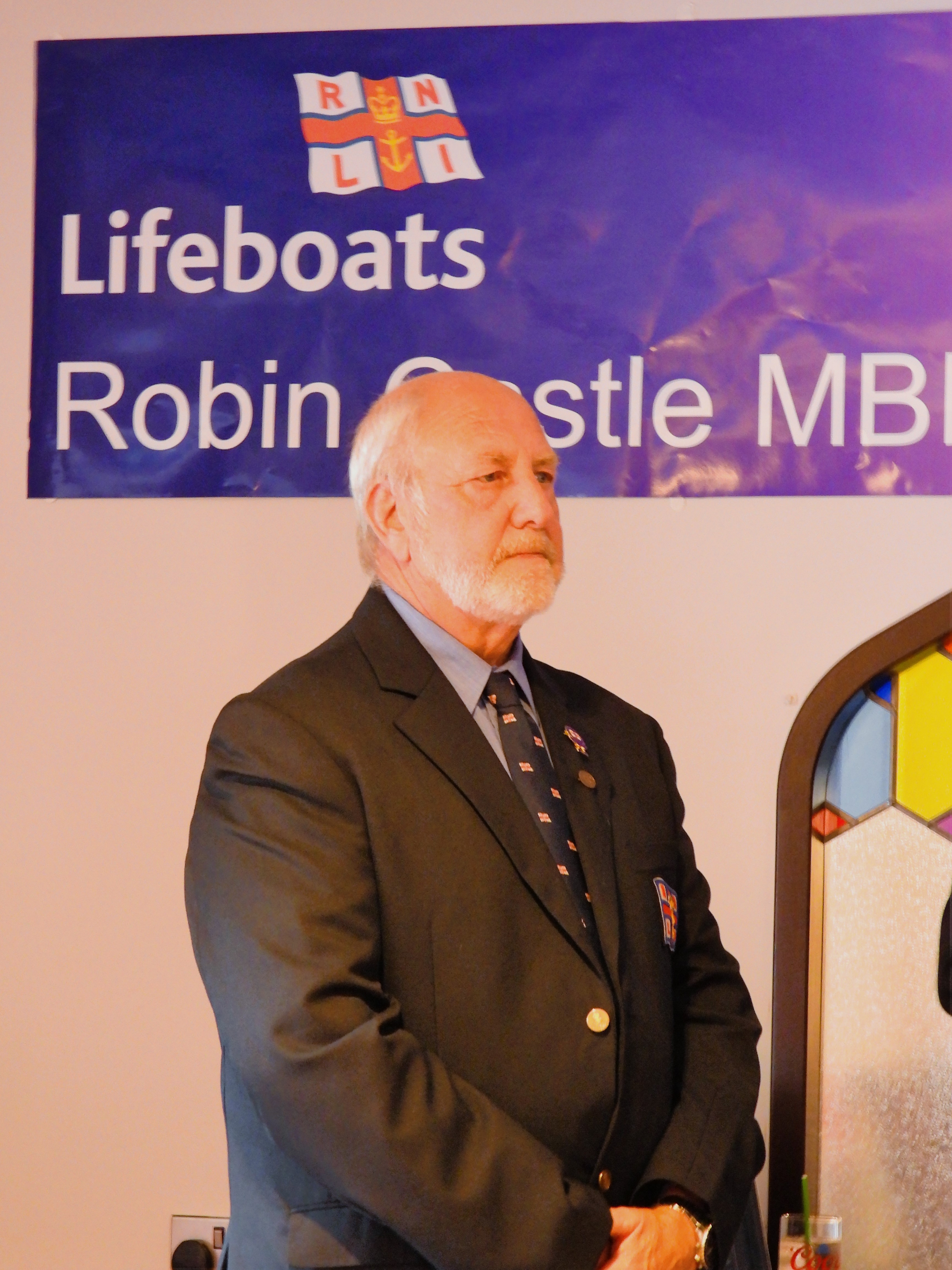 A very proud and emotional moment for our retired Coxswain