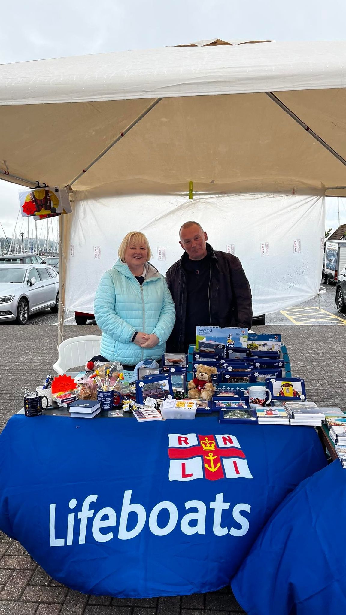 Largs Fundraising Team at the event