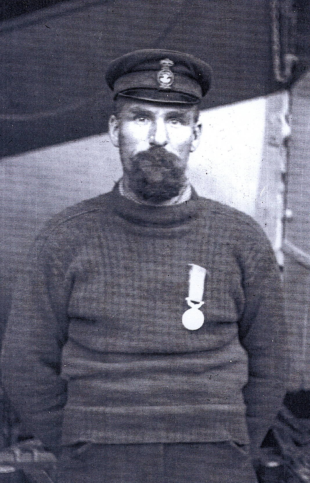 Walter Fairbairn, former coxswain of Dunbar Lifeboat Station, whose great-great grandson, Gary, is the current coxswain and great-great-great grand-daughter, Jodi, has just joined the crew. In 1950, Walter Fairbairn was awarded the silver medal for helping save the lives of men in a seagoing yacht that had run adrift.